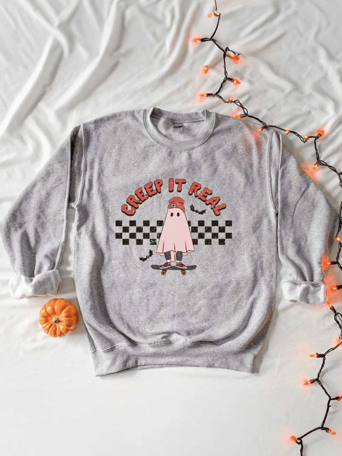 Chic plus size graphic sweatshirt