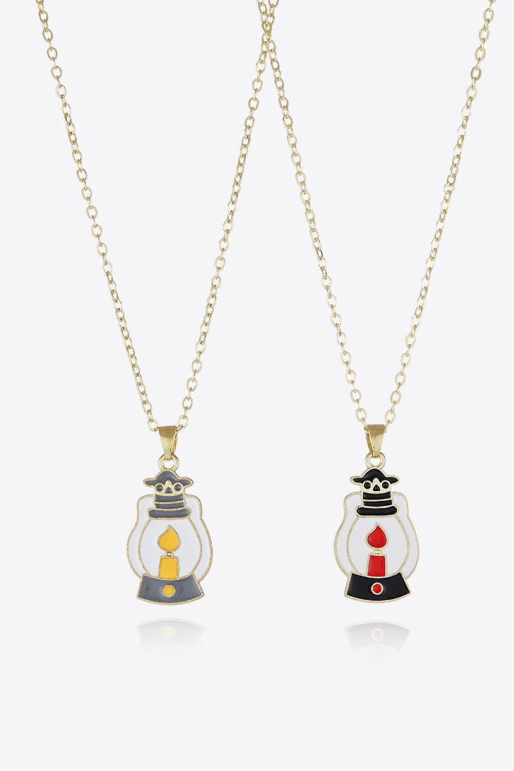 Spooky Charm Two-Piece Necklace Set