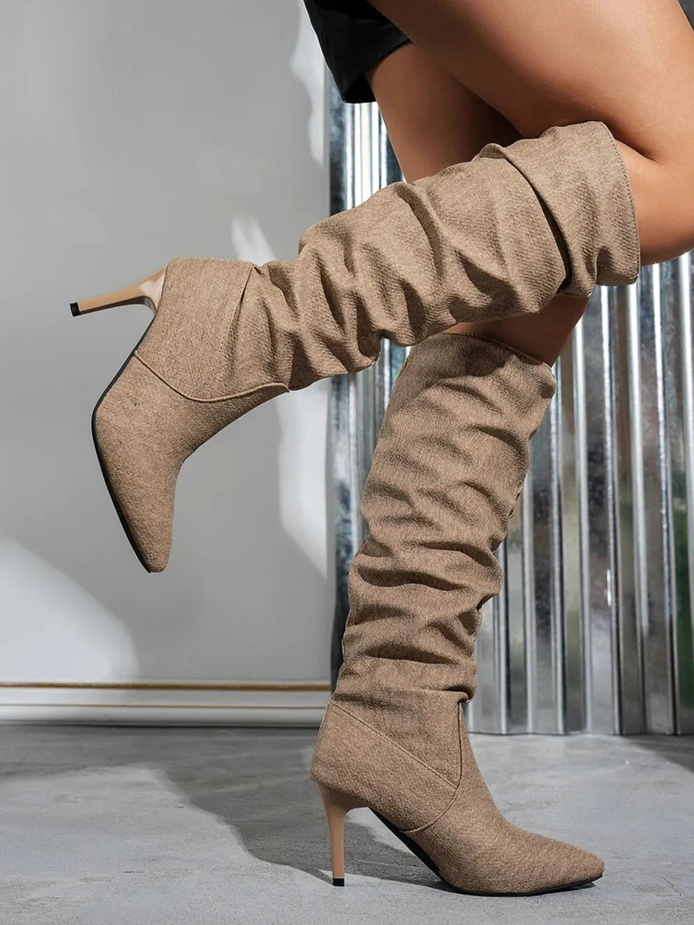 Point Toe Stiletto Boots Coco’s Tee Boutique