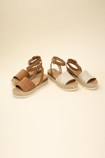 TOPIC-S Espadrille Ankle strap Sandals.