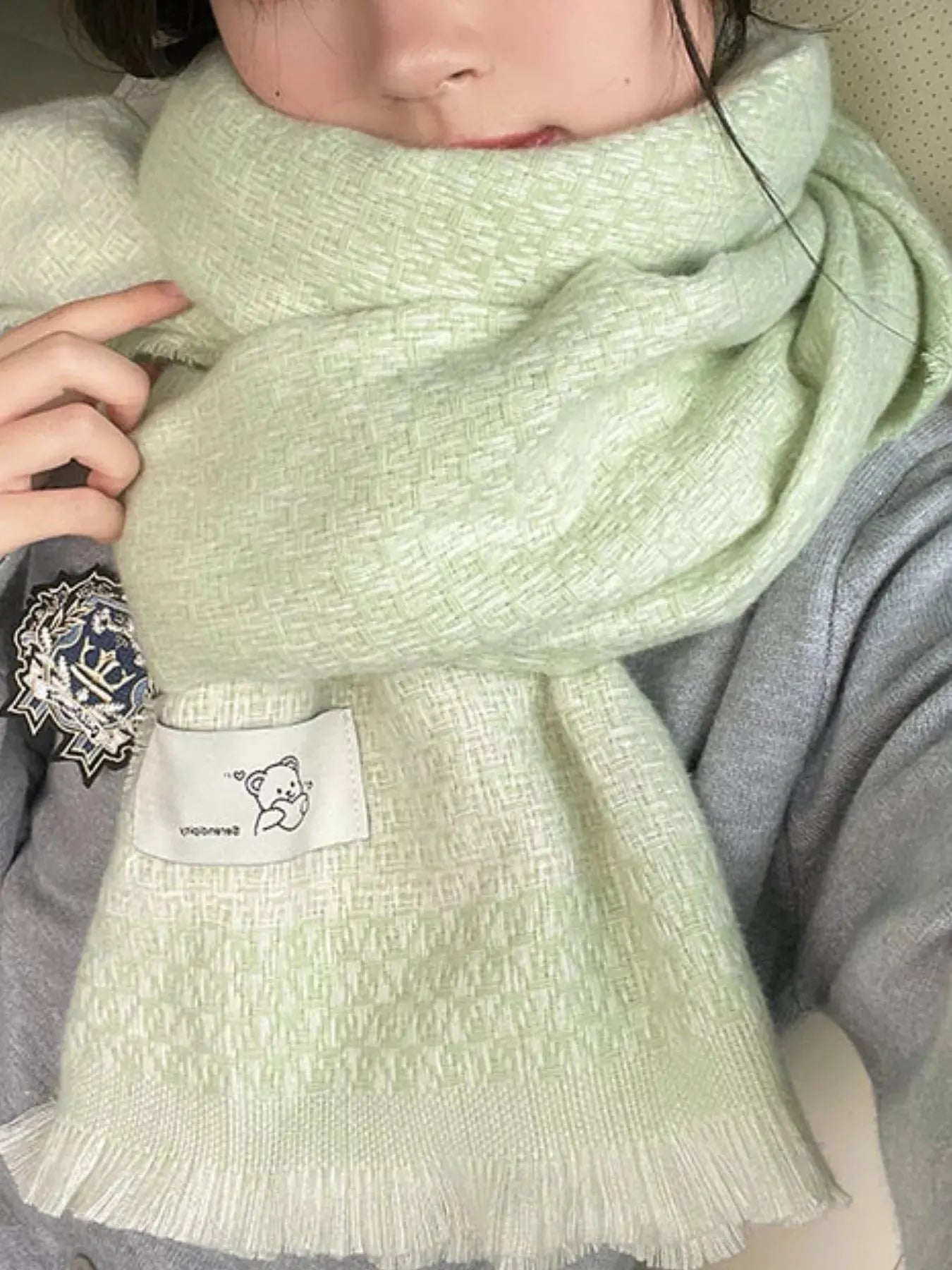 Raw Hem Scarf Simply Love