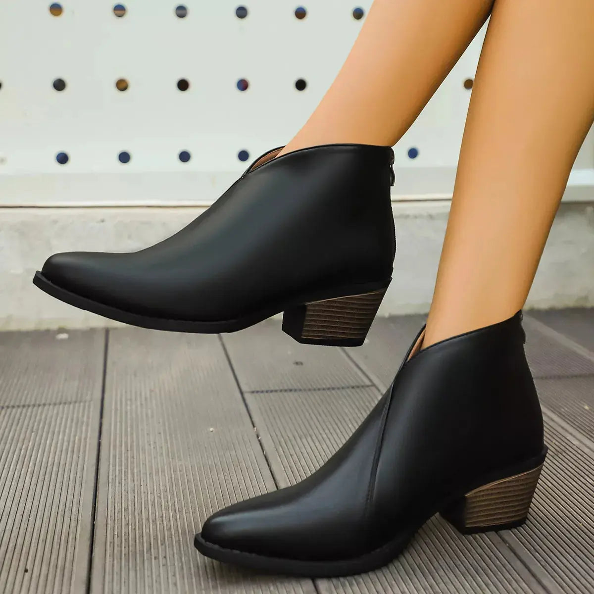 Pointed-Toe Ankle Boots Simply Love