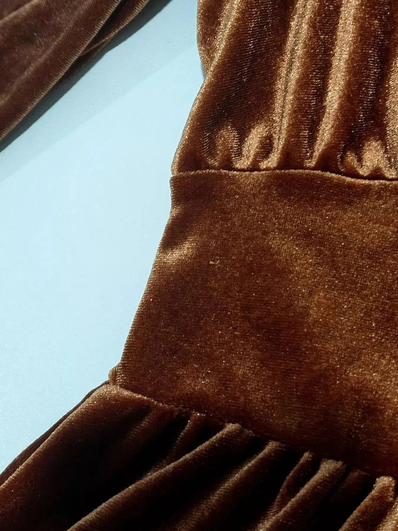 Elegant Velvet V-Neck Long Sleeve Maxi Dress Simply Love