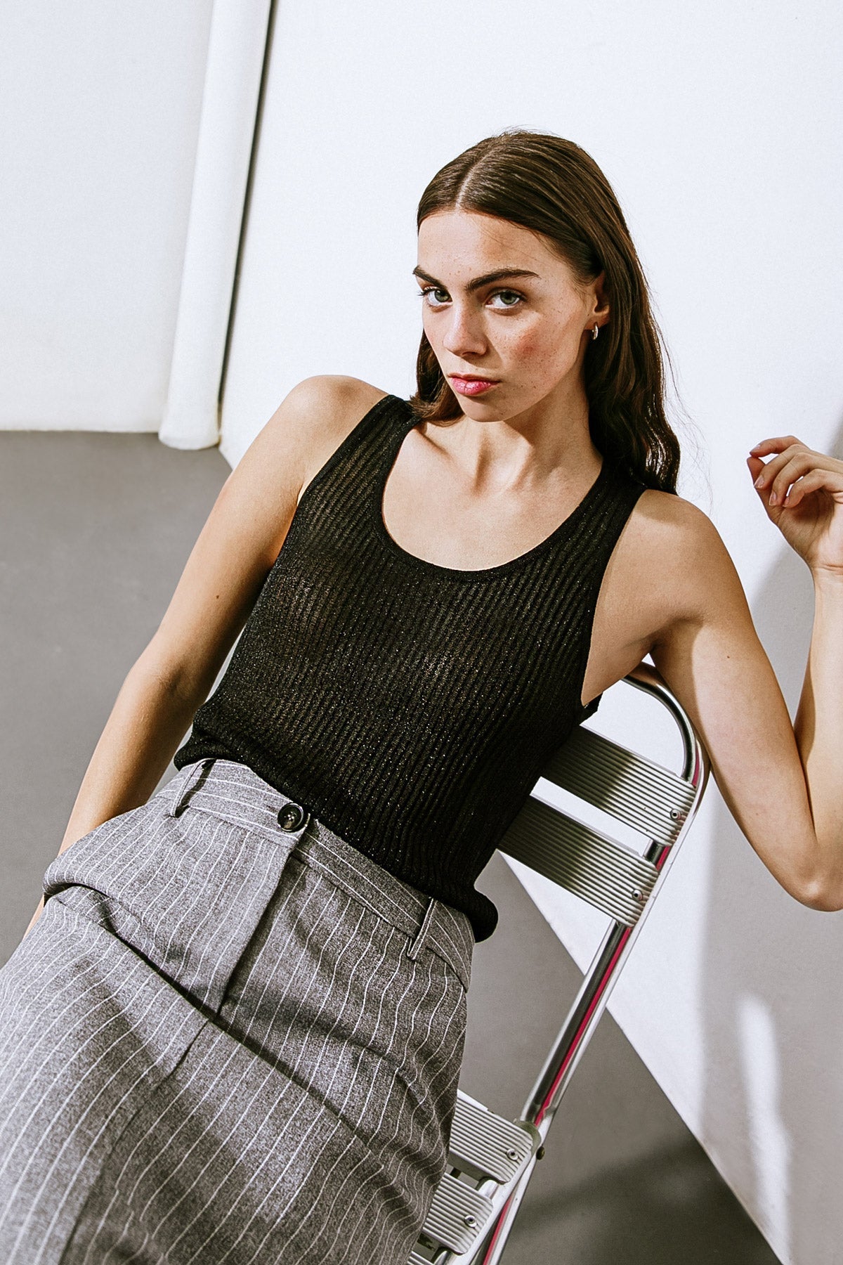 BLISSFUL LOVE WOVEN TANK TOP Flying Tomato