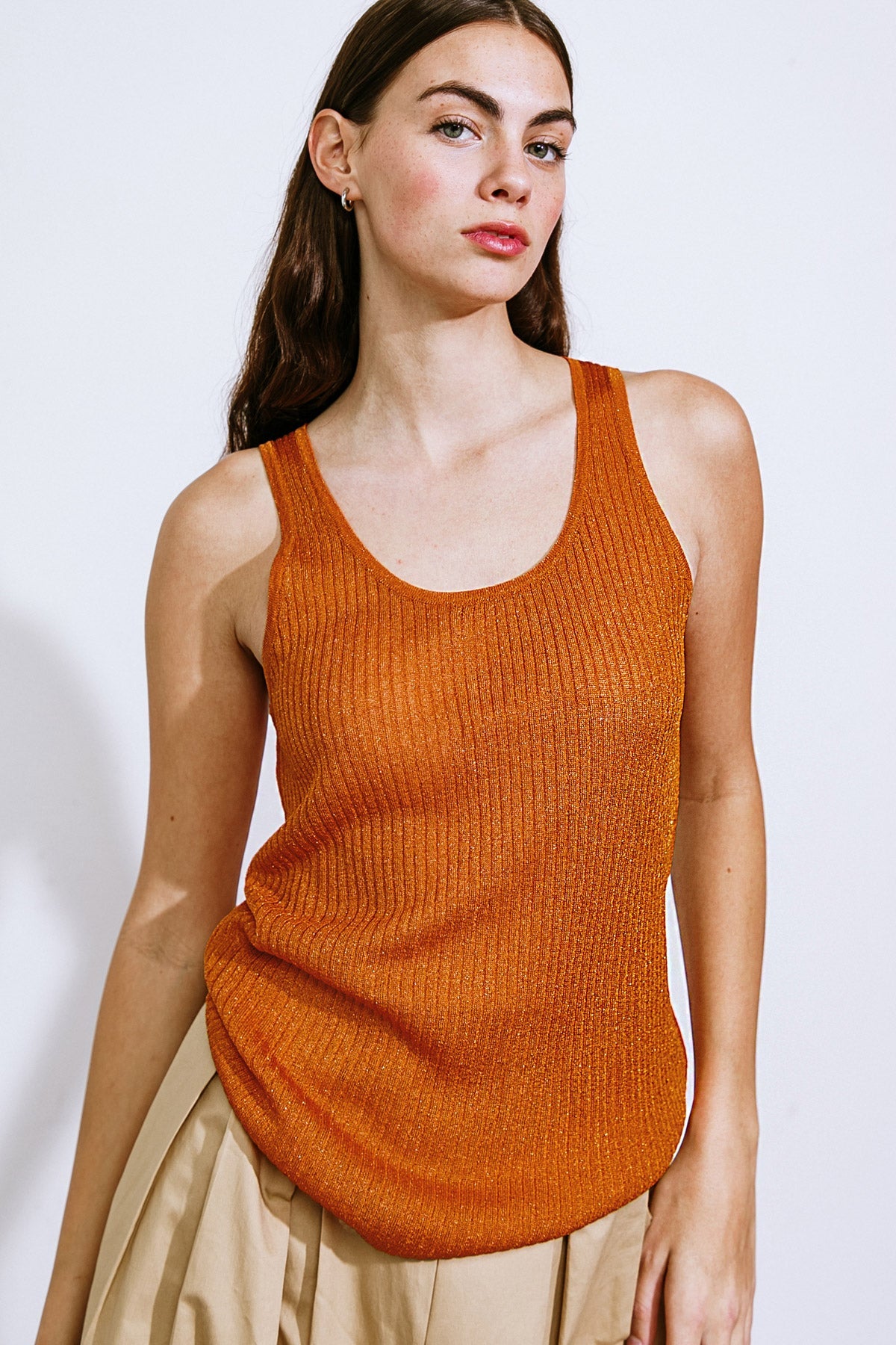 BLISSFUL LOVE WOVEN TANK TOP