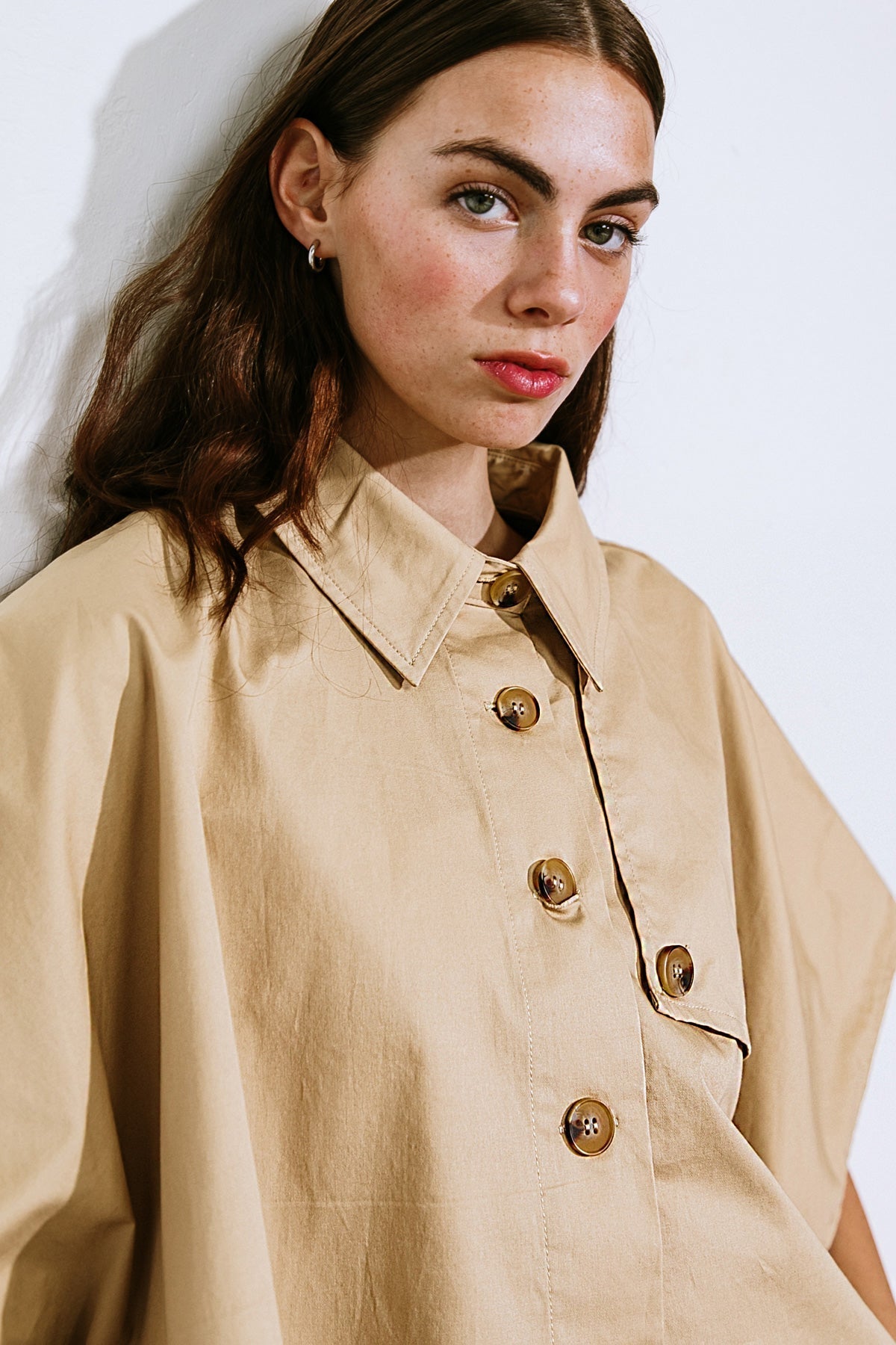 IT'S PERFECT TIMING WOVEN TOP Flying Tomato