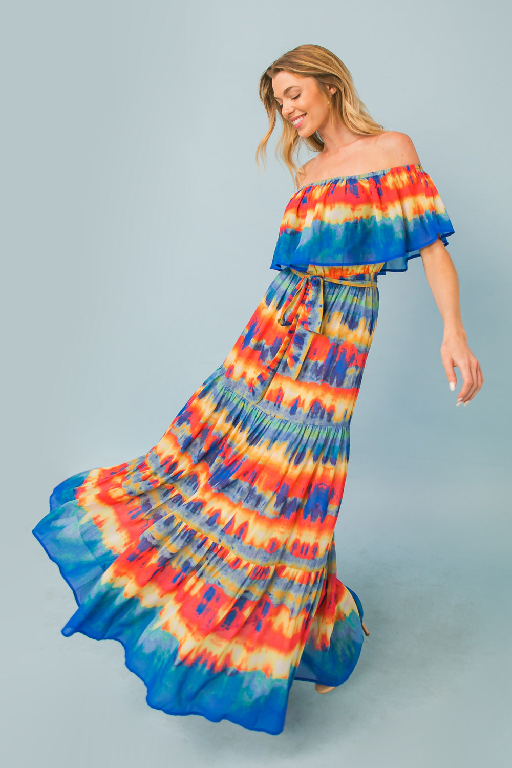 WAY TOO DARLING WOVEN MAXI DRESS