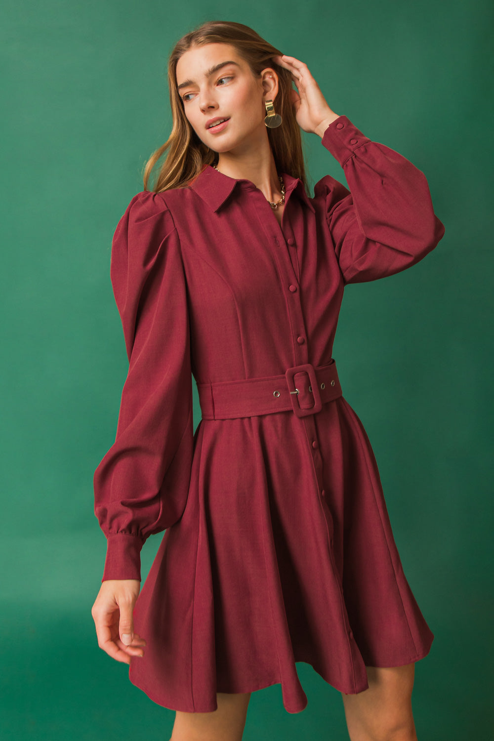 WRAPPED UP IN LOVE MINI DRESS Flying Tomato