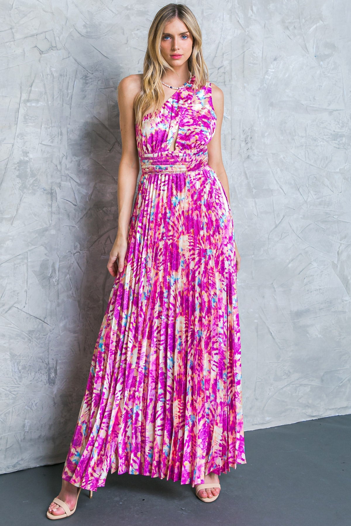 PERFECTLY ADORED WOVEN MAXI DRESS