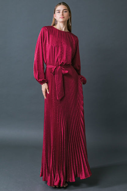 WON'T CHANGE MY HEART WOVEN MAXI DRESS