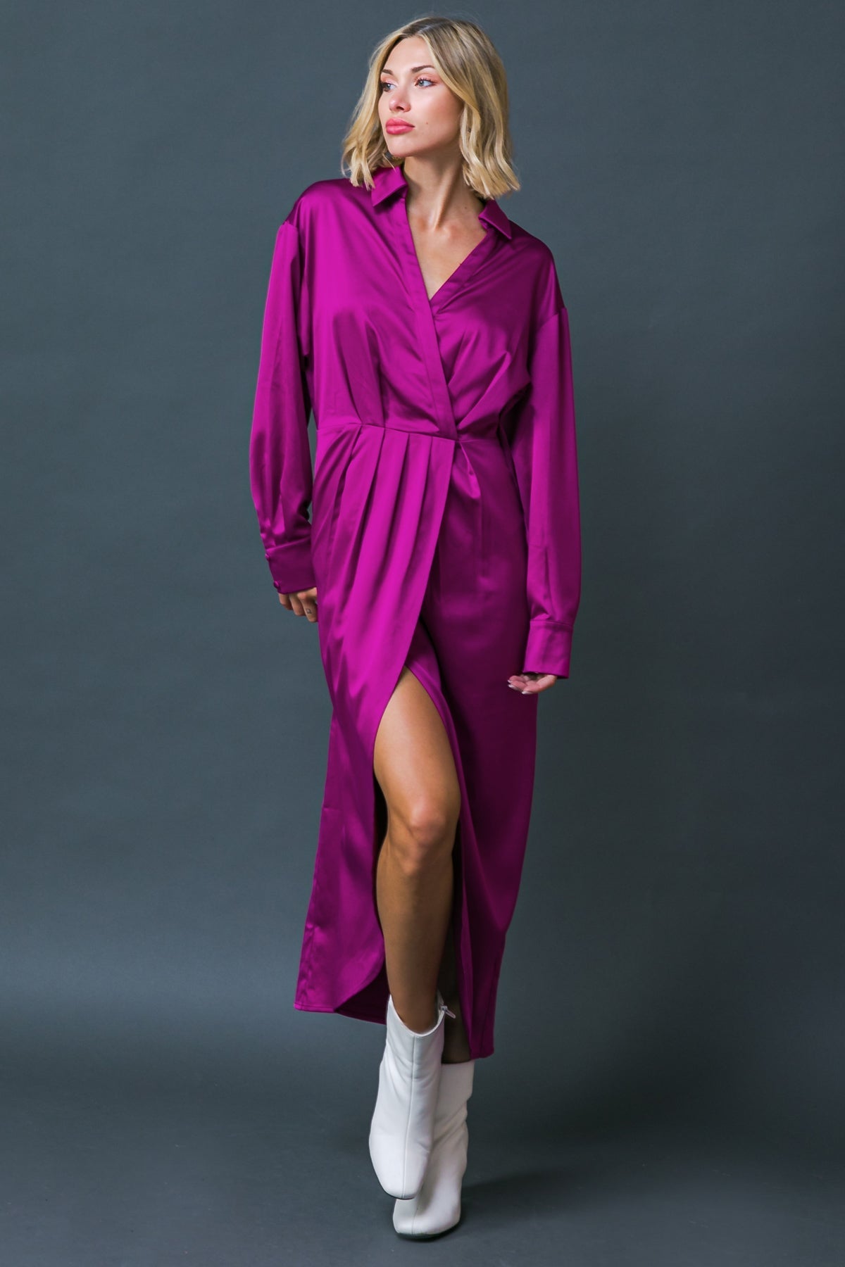 TOO GOOD TO BE TRUE WOVEN MIDI DRESS Flying Tomato