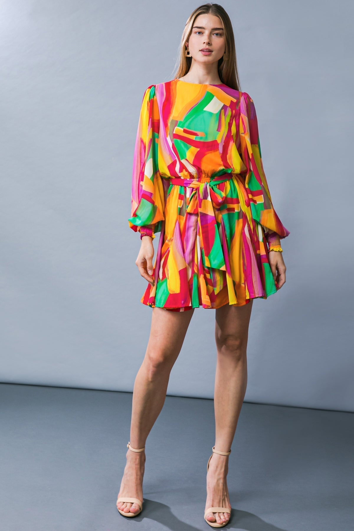 TRULY ADORABLE WOVEN MIDI DRESS Flying Tomato