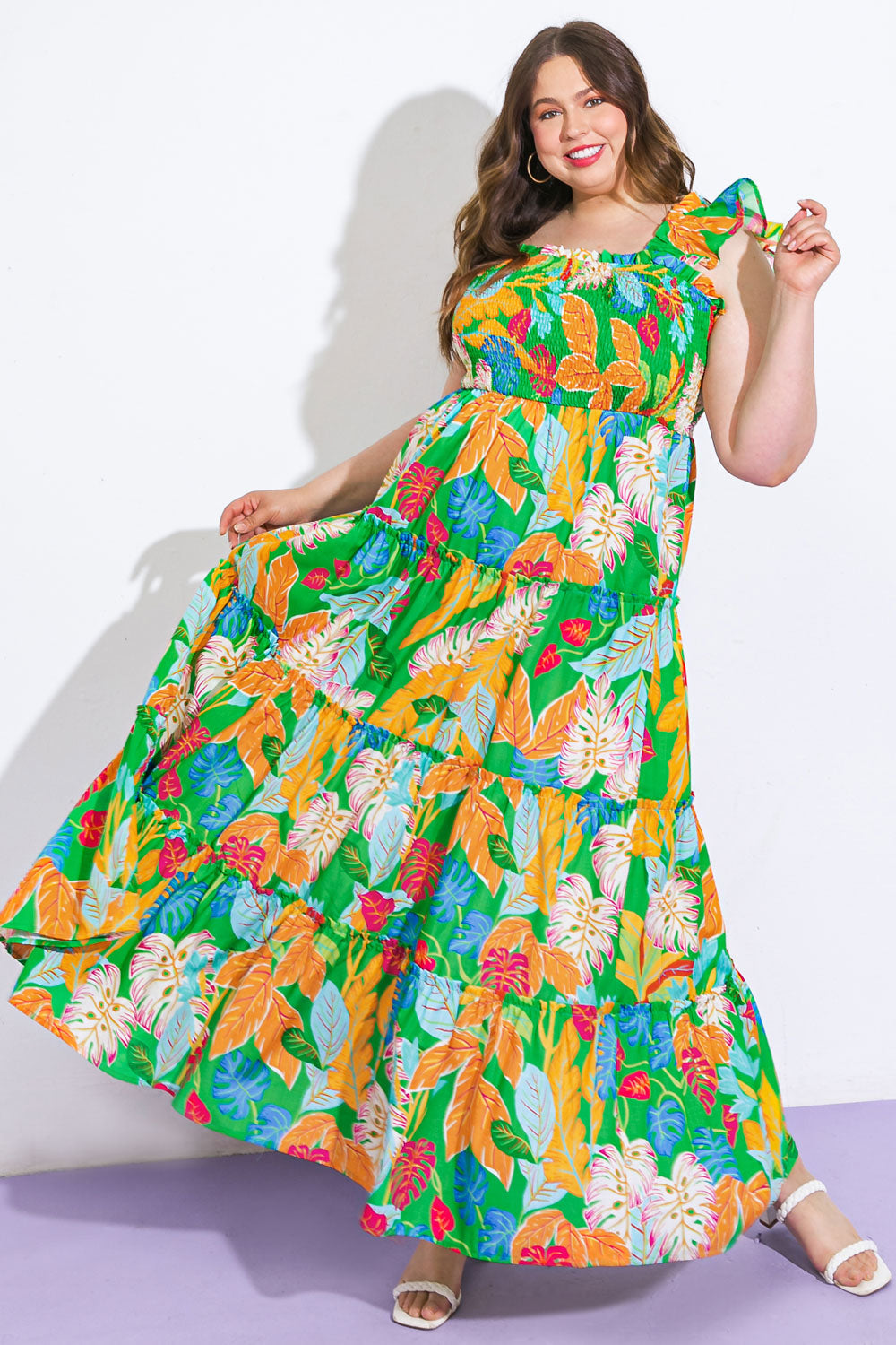 BEACH DATES WOVEN MAXI DRESS Flying Tomato