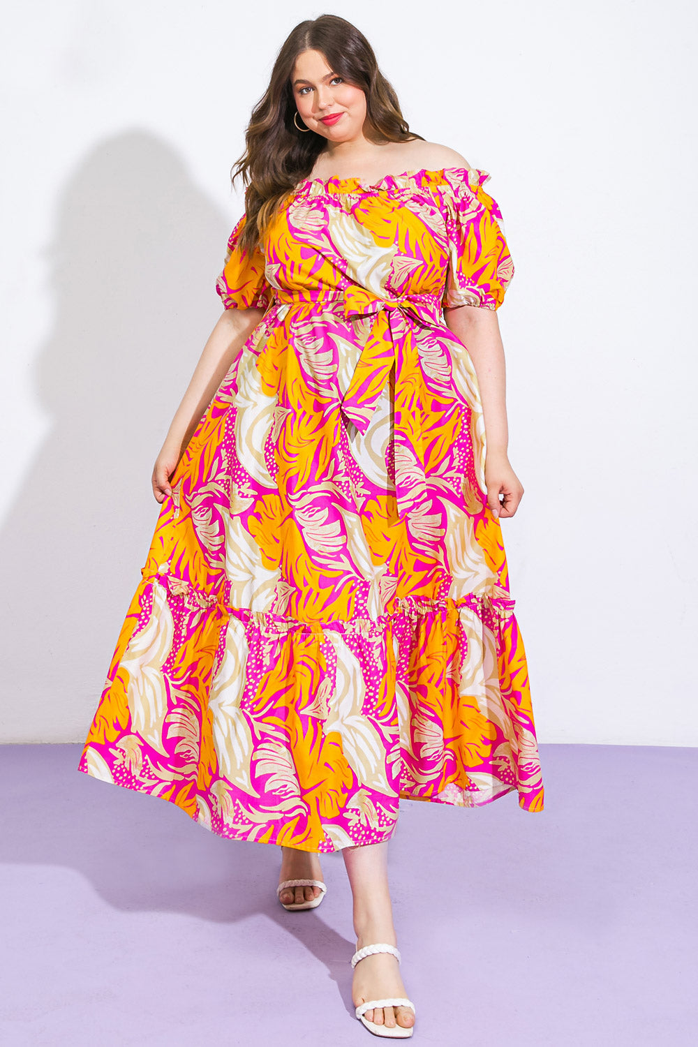 SCENIC OUTINGS WOVEN MINI DRESS Flying Tomato