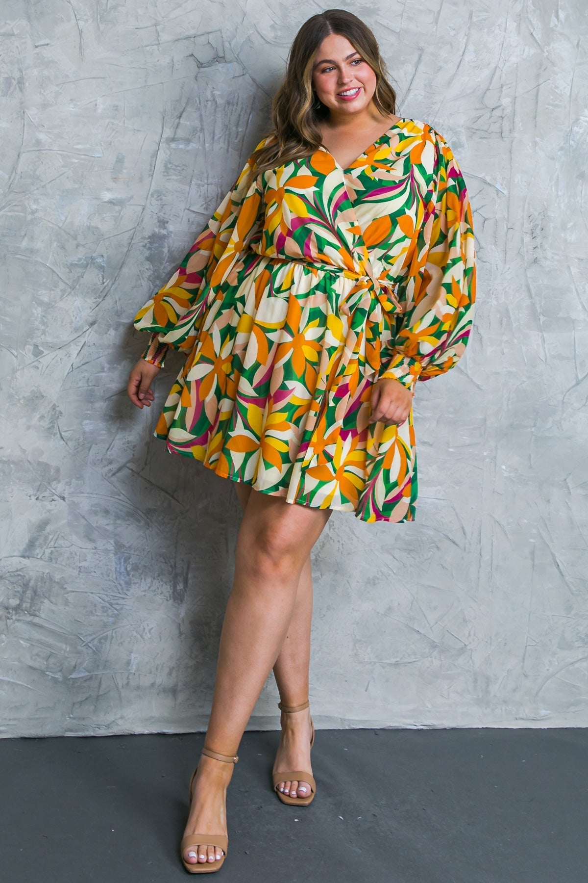 DARING HEART WOVEN MINI DRESS Flying Tomato