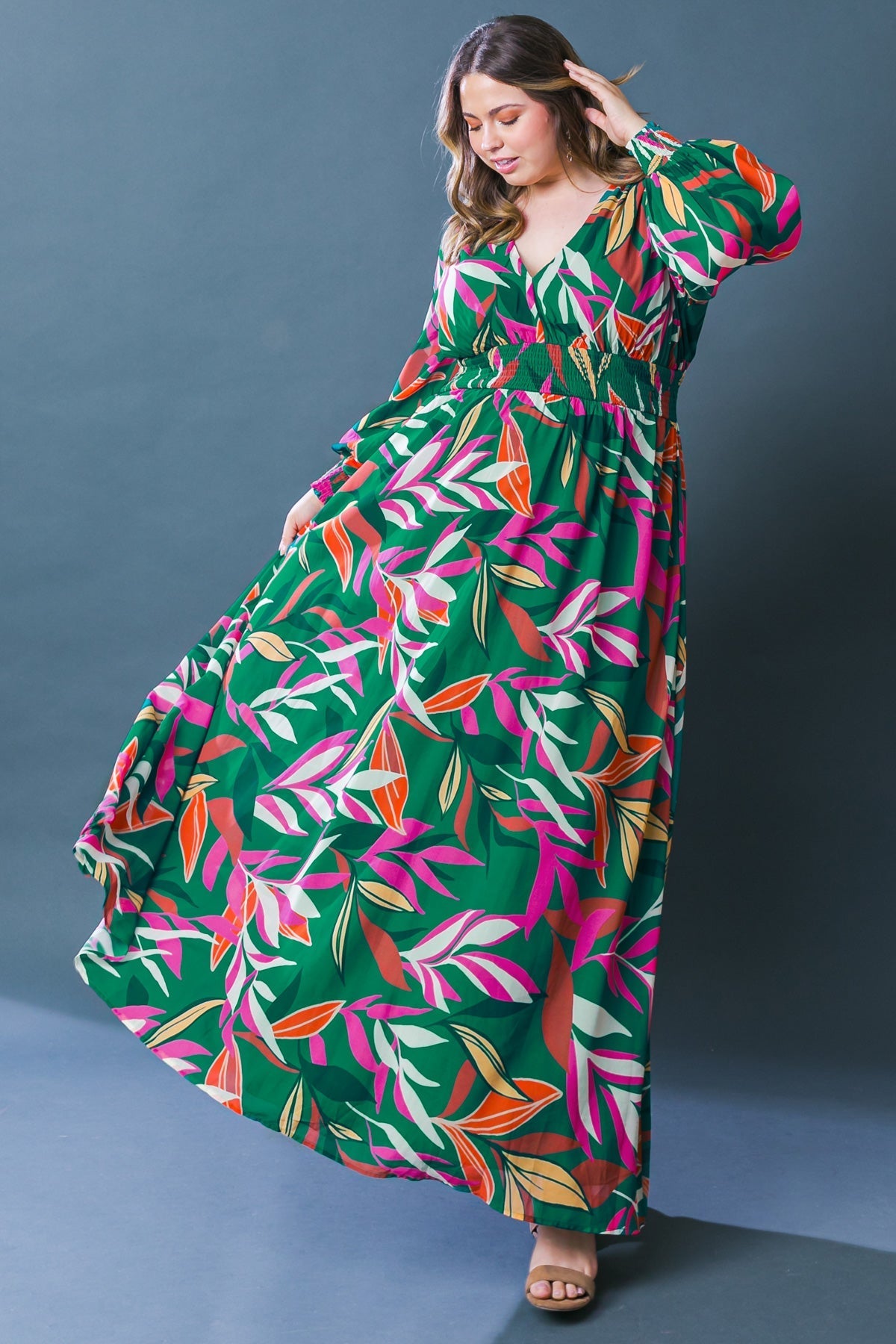 GONE COASTAL WOVEN MAXI DRESS Flying Tomato