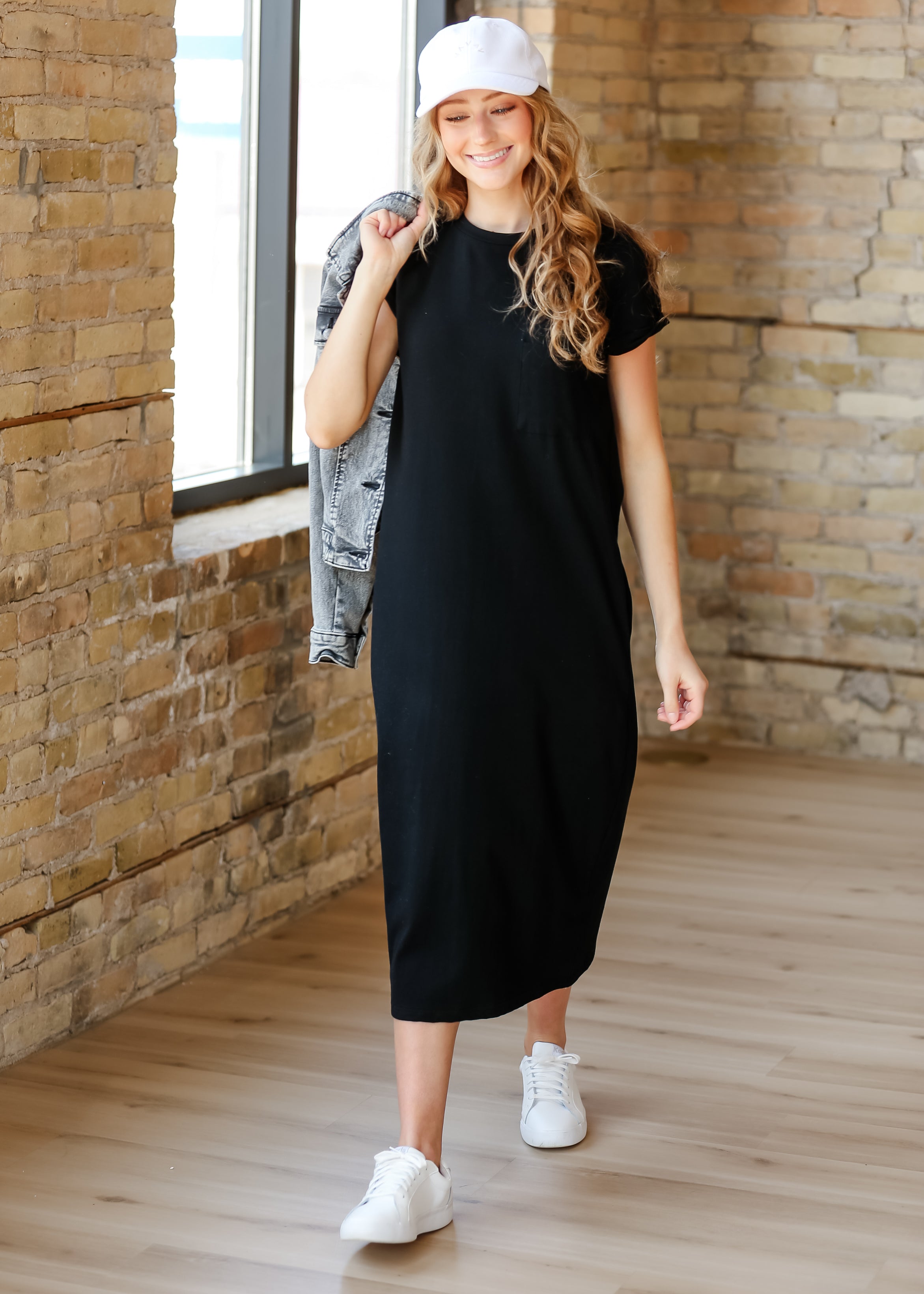 Finley T-shirt Midi Dress Inherit Co.