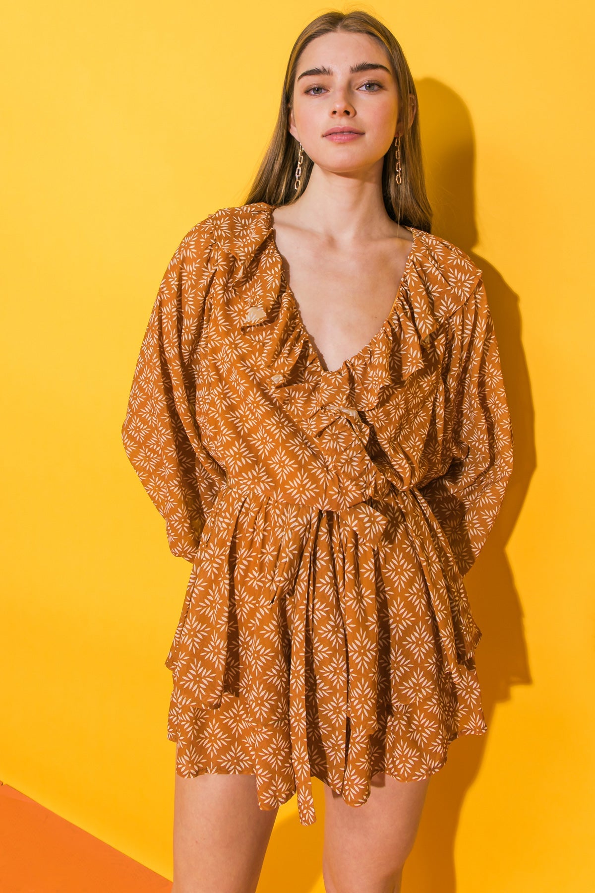 WISHFUL DREAMER WOVEN ROMPER