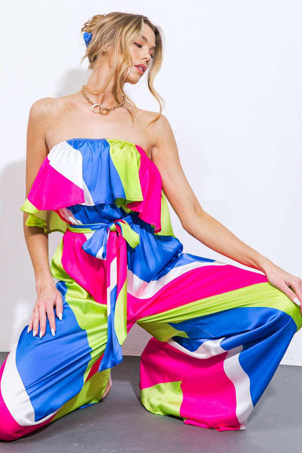 BROADWALK DREAM WOVEN JUMPSUIT Flying Tomato