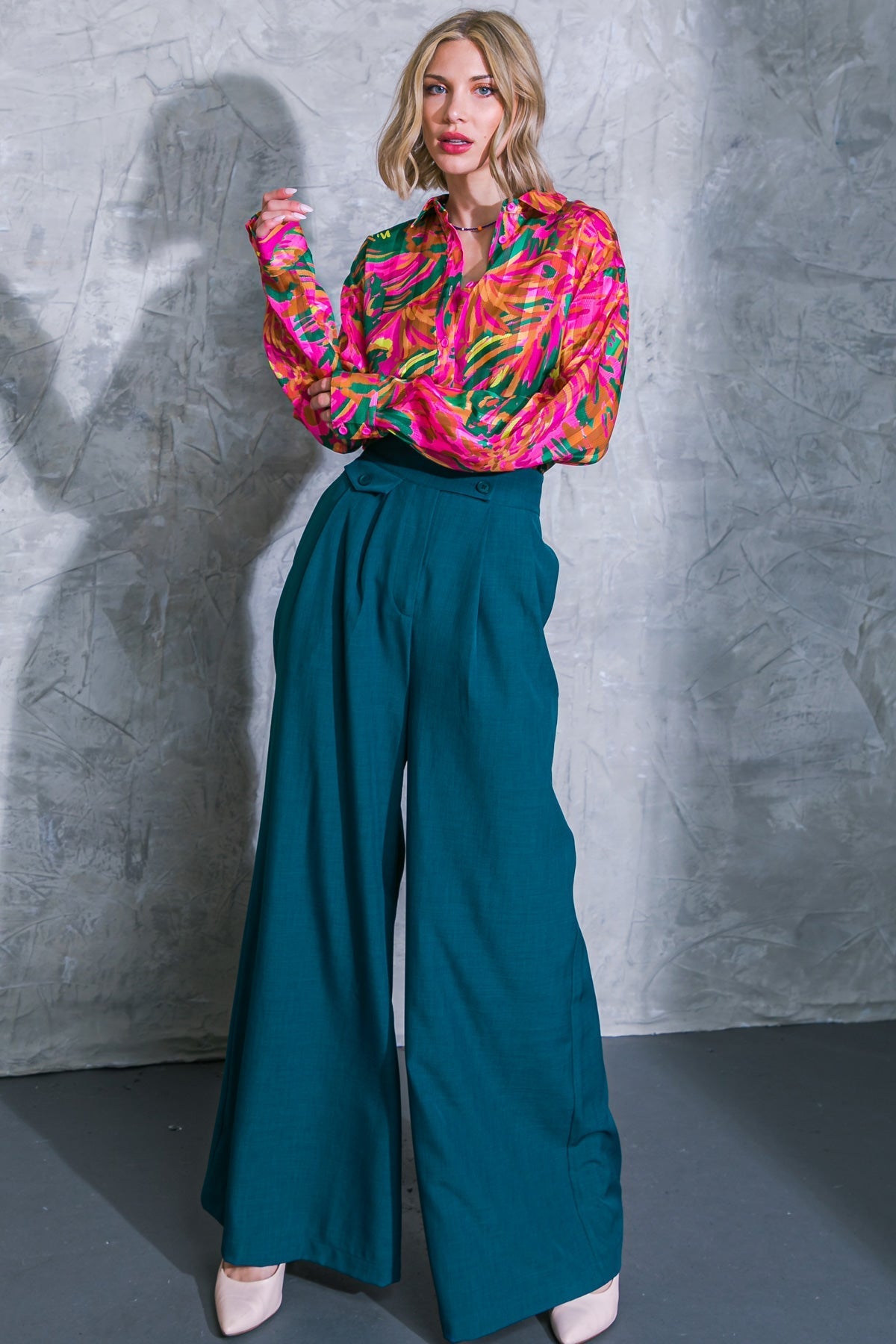 DELICATE FEELINGS WOVEN PANTS Flying Tomato