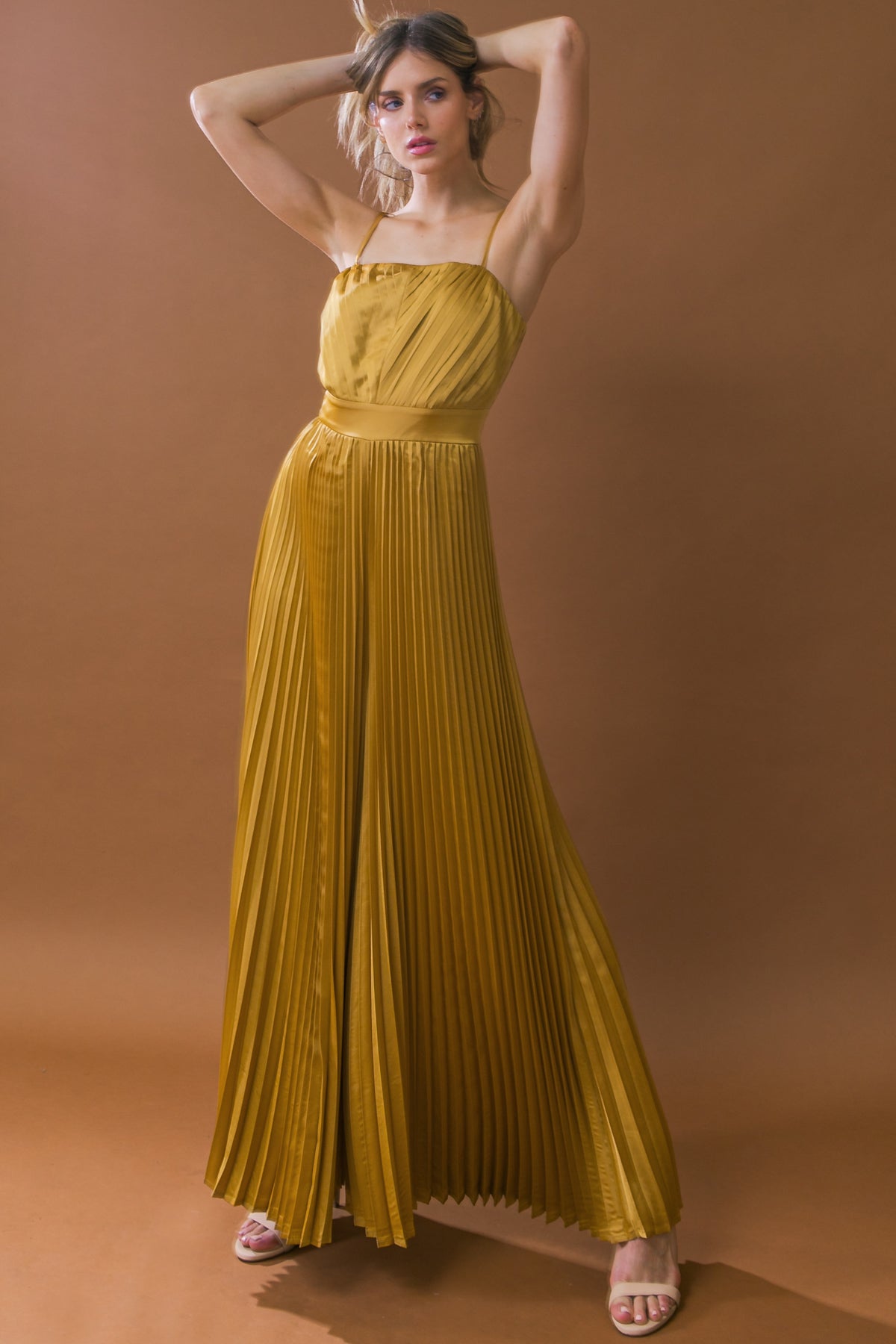 BLISSFUL LOVE WOVEN JUMPSUIT Flying Tomato