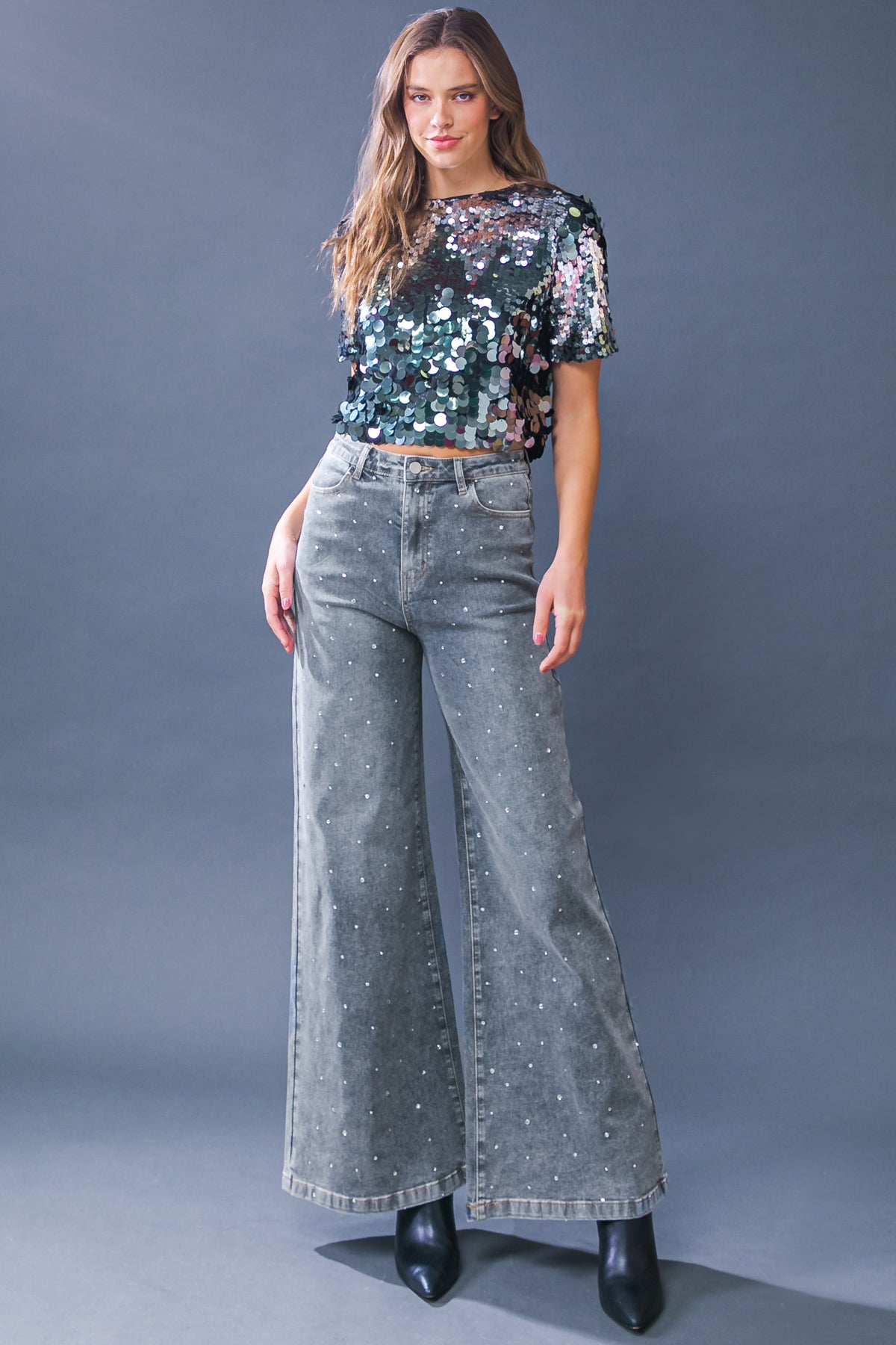 TAKE THE CHANCE DENIM PANTS