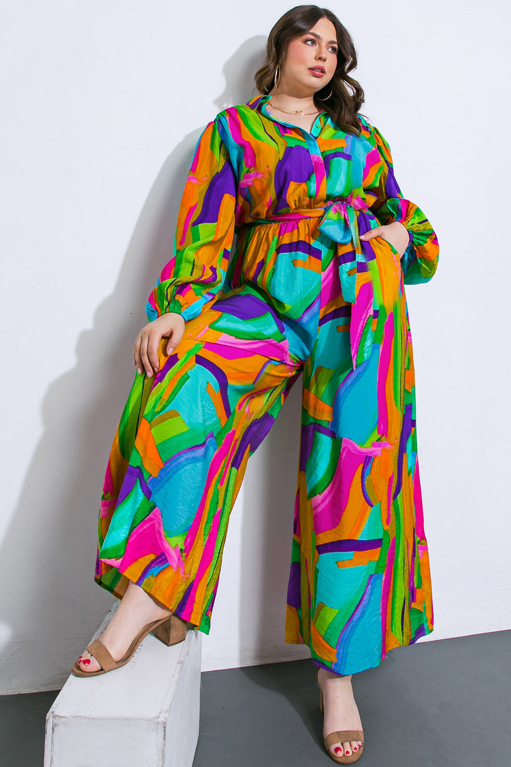 ALL MY HEART WOVEN JUMPSUIT Flying Tomato