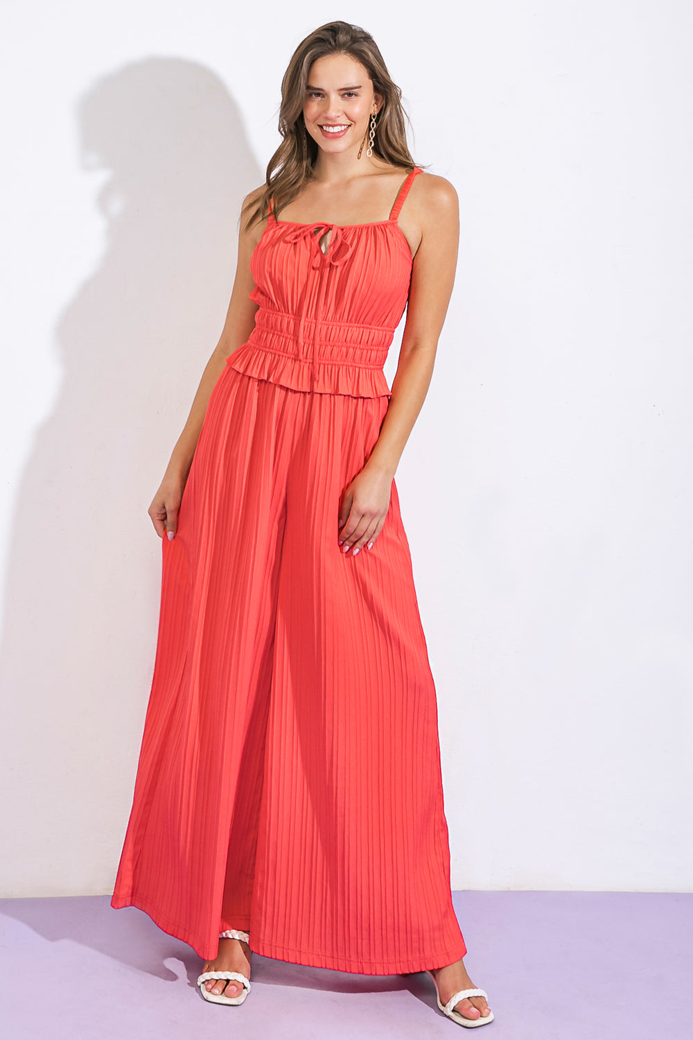 WITHIN MY HEART WOVEN JUMPSUIT Flying Tomato