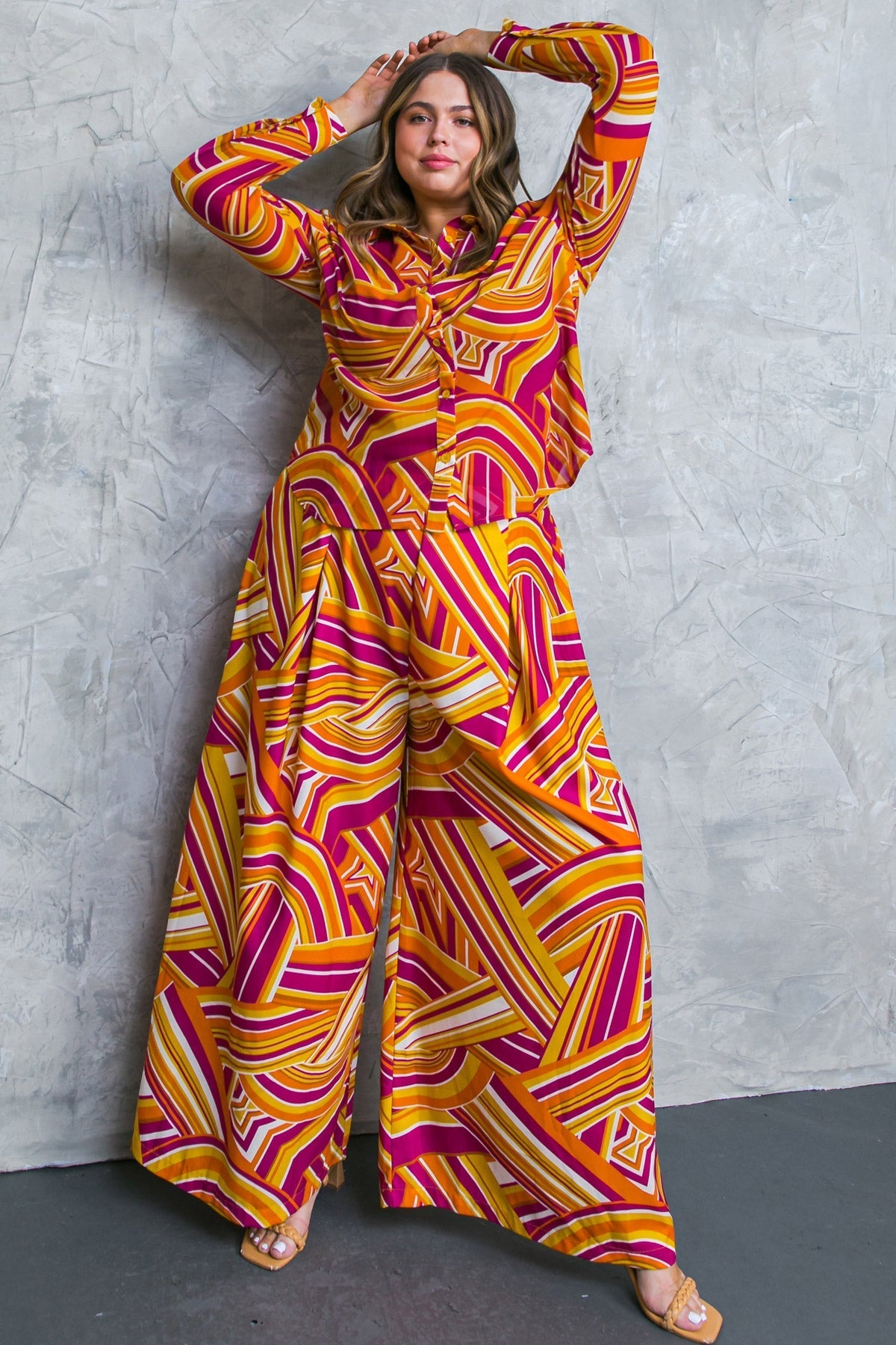 LIVELY CHAM WOVEN PANTS Flying Tomato