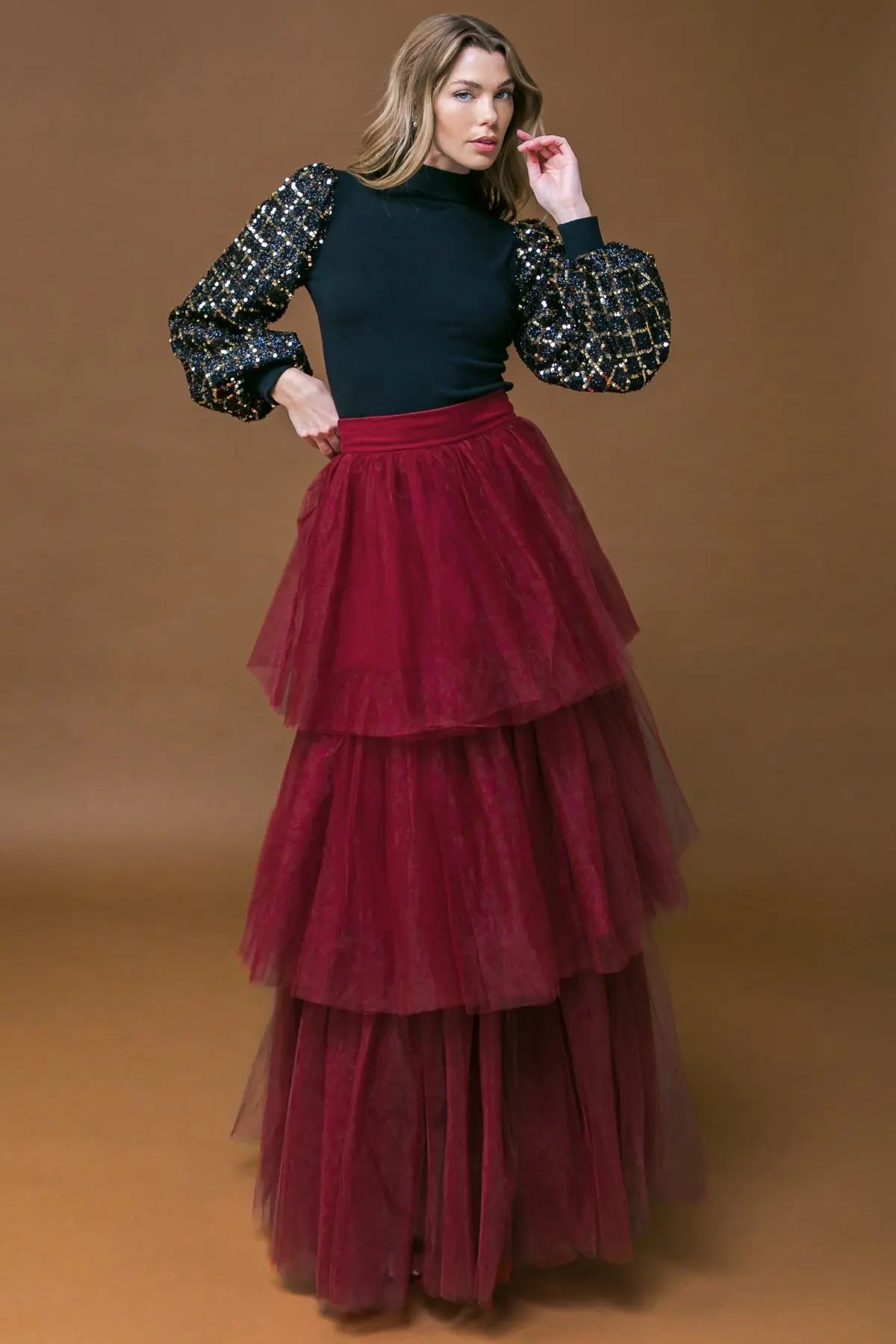 PARTY TOMORROW NIGHT KNIT TOP Flying Tomato