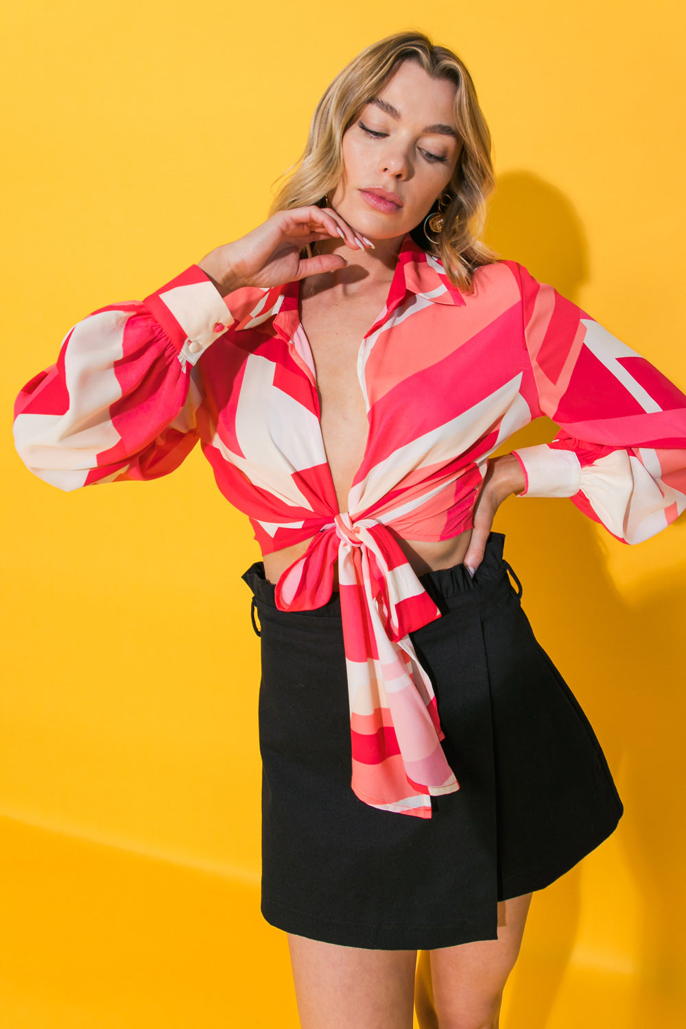 GOOD TIMES ONLY WOVEN TOP Flying Tomato