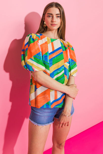 LITTLE MIAMI WOVEN TOP