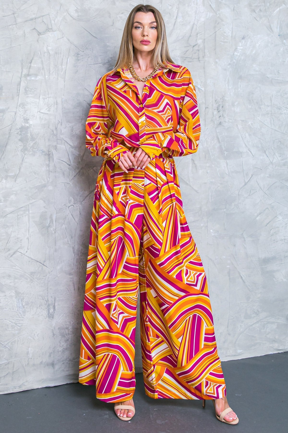 LIVELY CHAM WOVEN TOP Flying Tomato