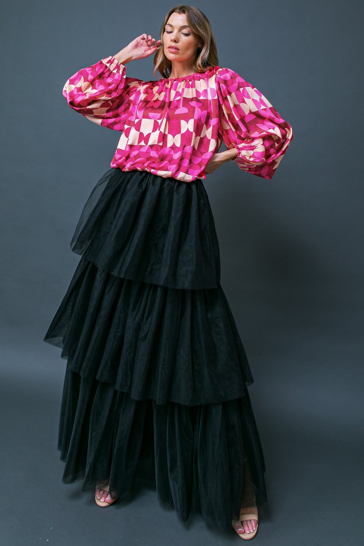 SAVOR THE SWEETNESS WOVEN TOP Flying Tomato