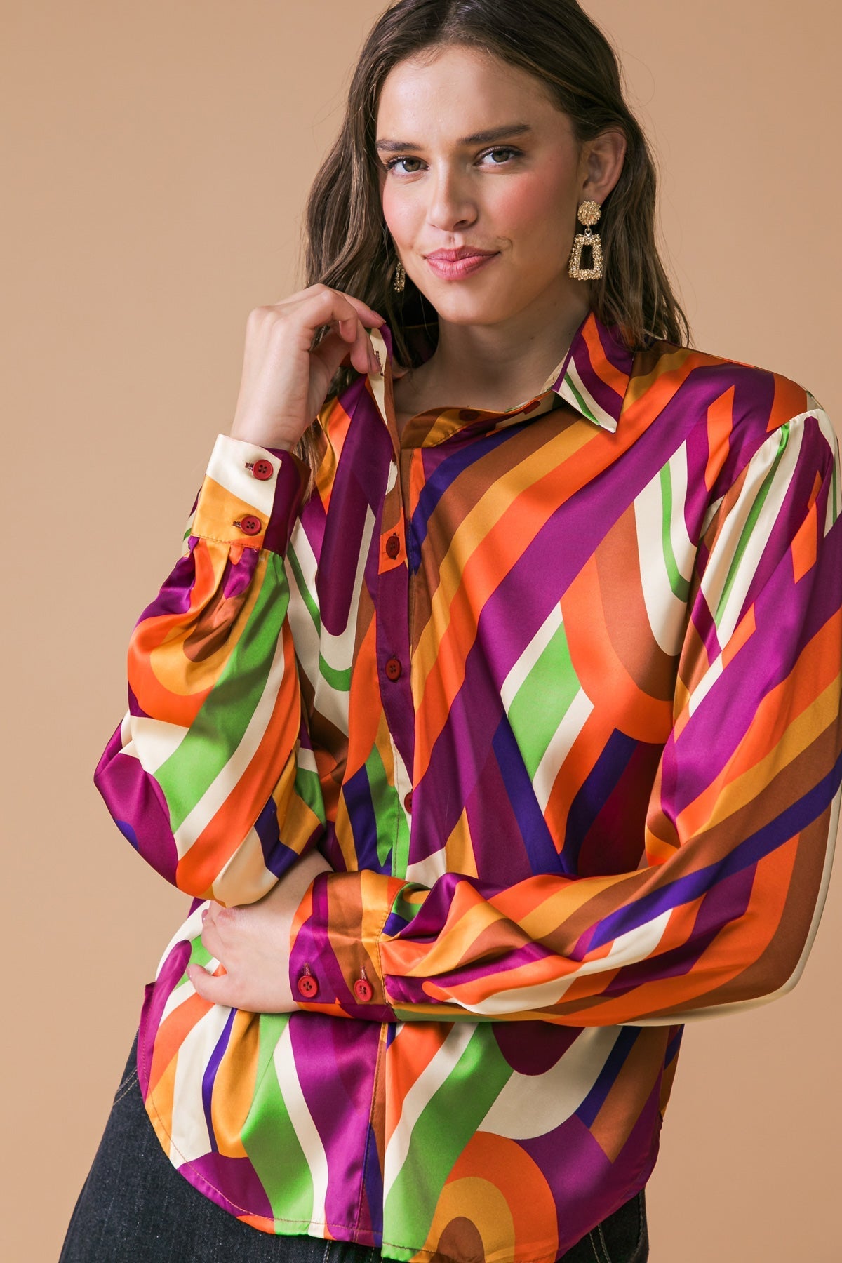 SOMETHING SPEACIAL WOVEN TOP Flying Tomato