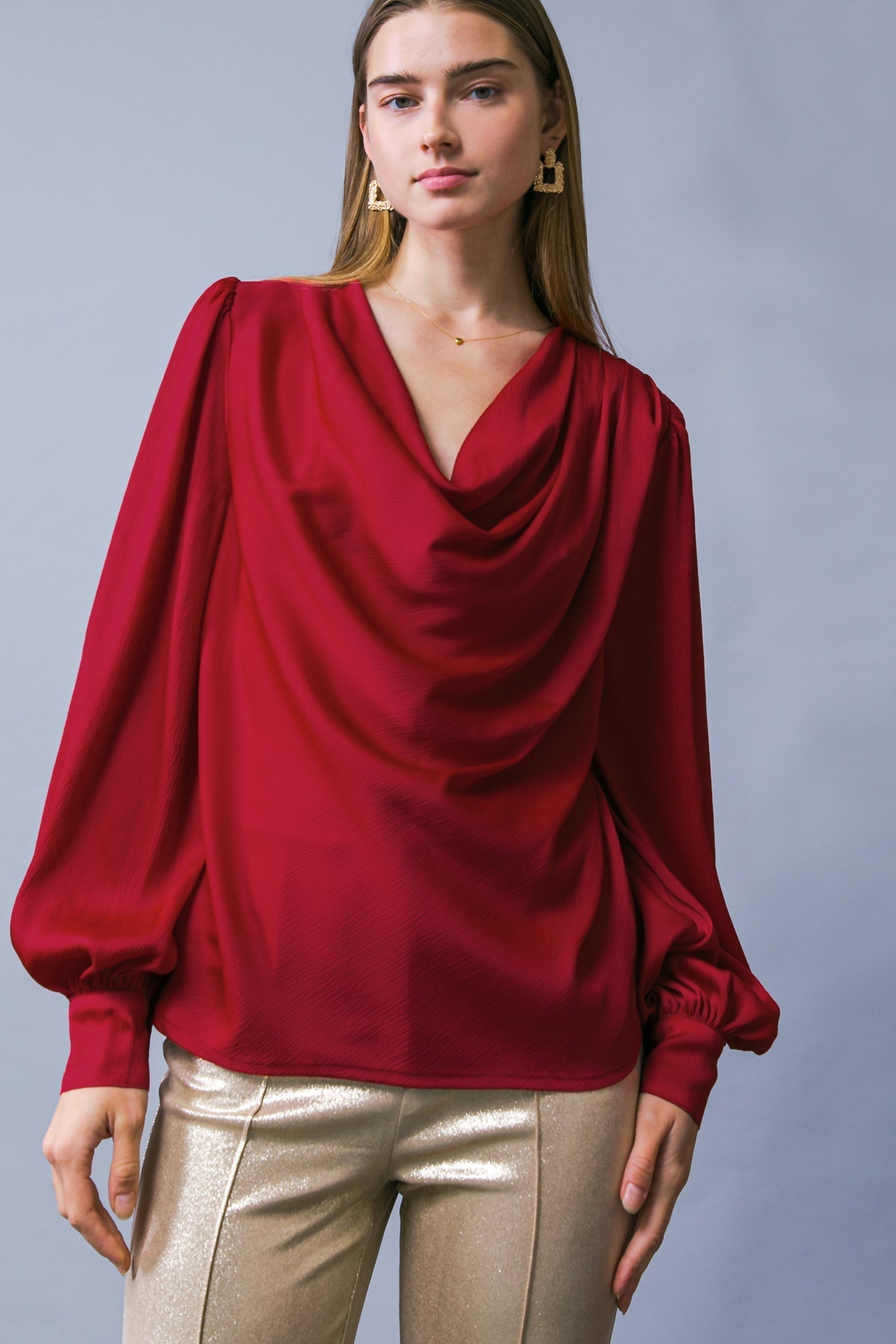 GARDEN SENSATION SATIN TOP Flying Tomato