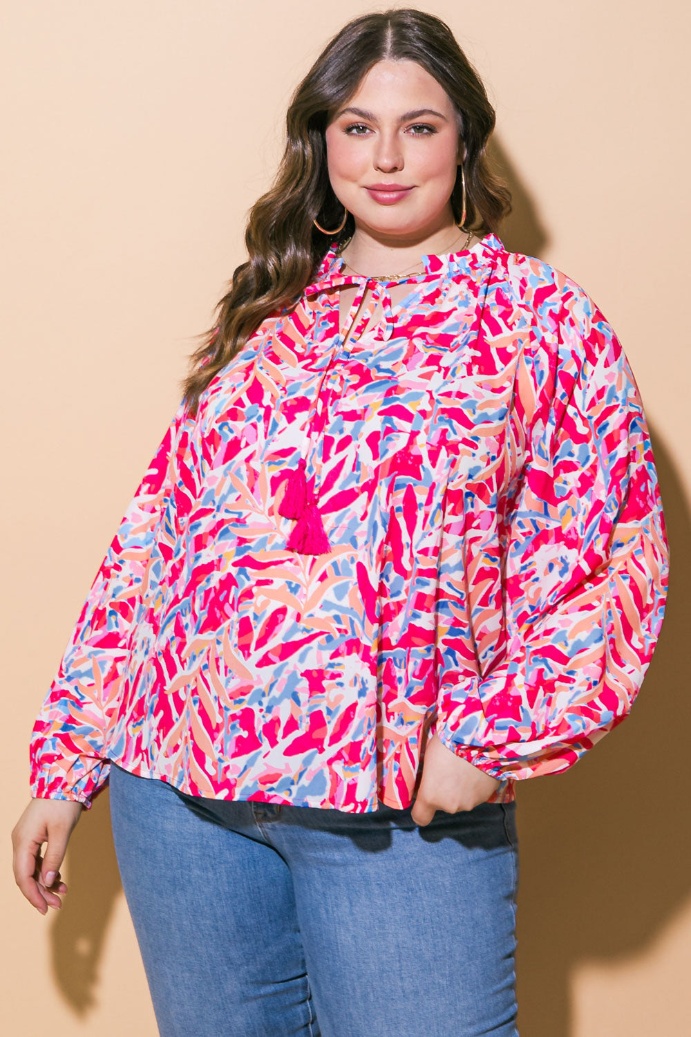 MISTLETOE MOMENT WOVEN TOP Flying Tomato