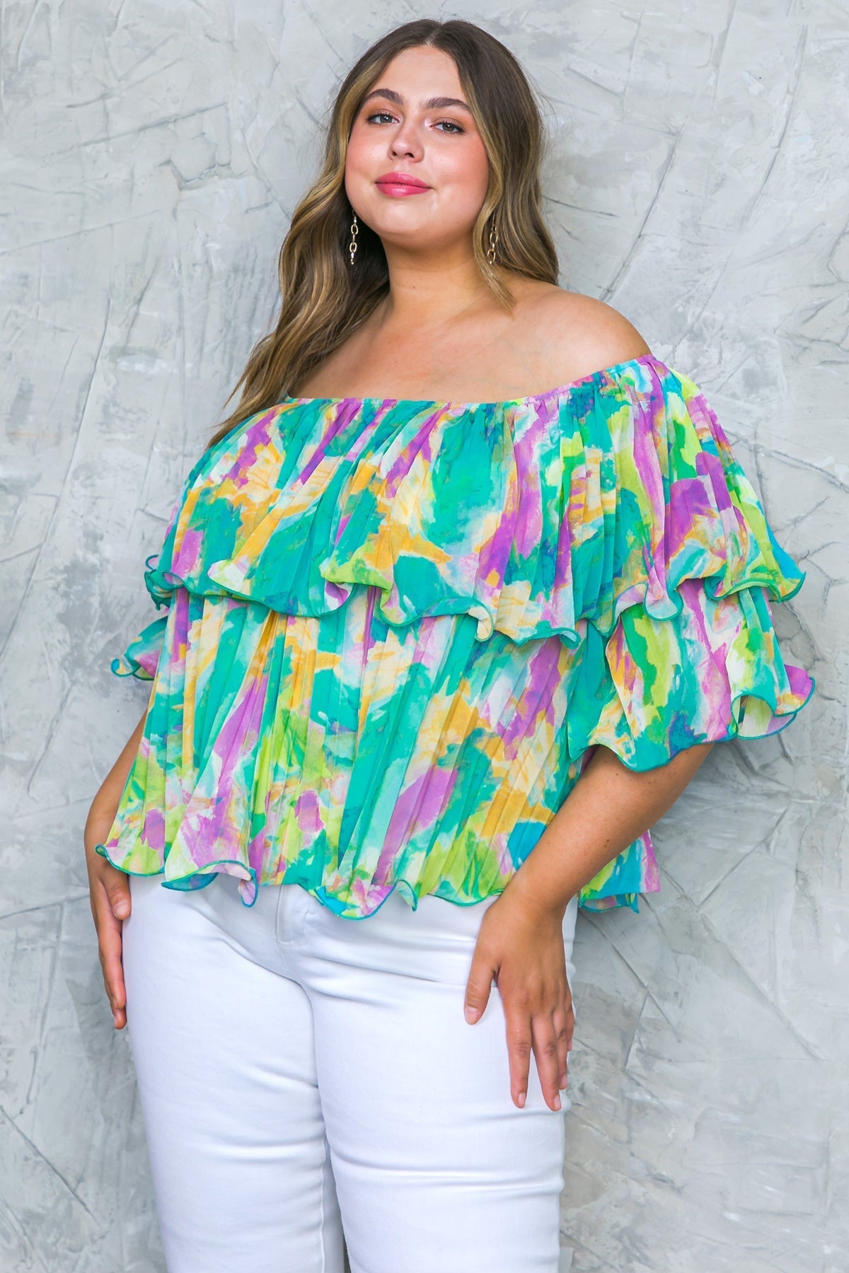 MAGNOLIA SANTA CATERINA WOVEN TOP Flying Tomato