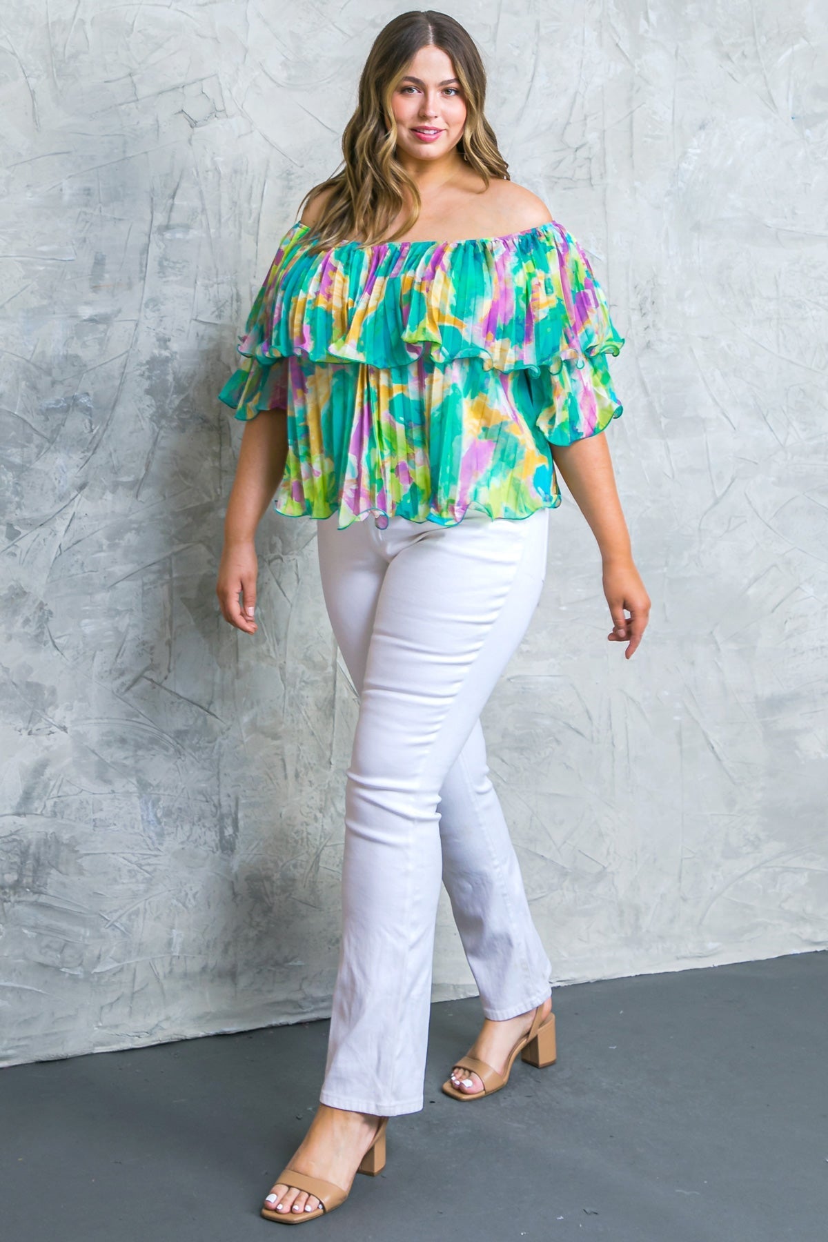 MAGNOLIA SANTA CATERINA WOVEN TOP Flying Tomato