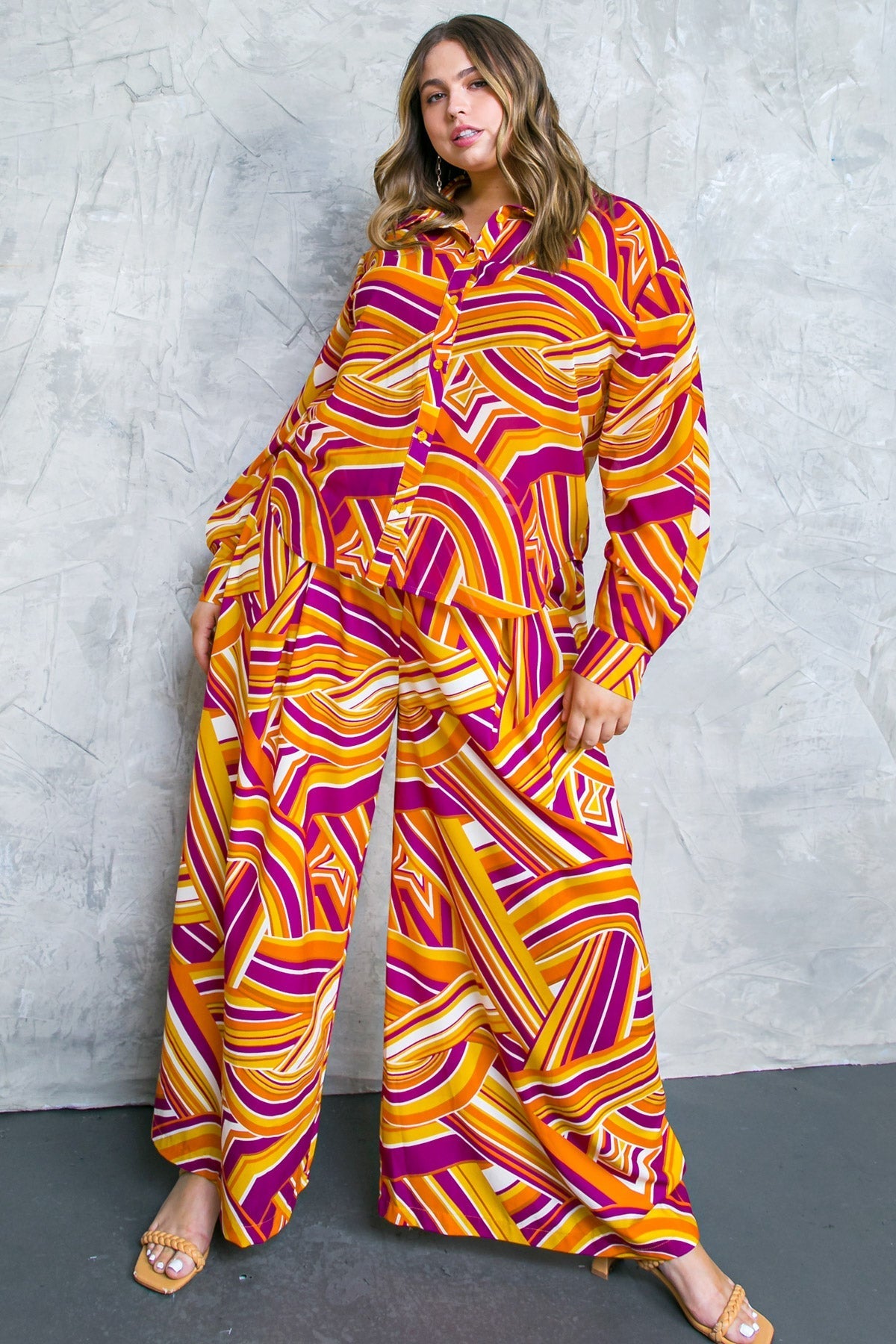 LIVELY CHAM WOVEN TOP Flying Tomato