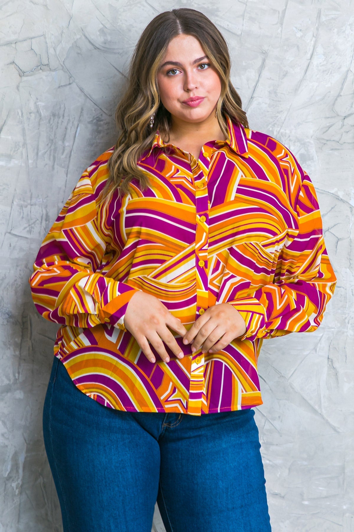 LIVELY CHAM WOVEN TOP Flying Tomato