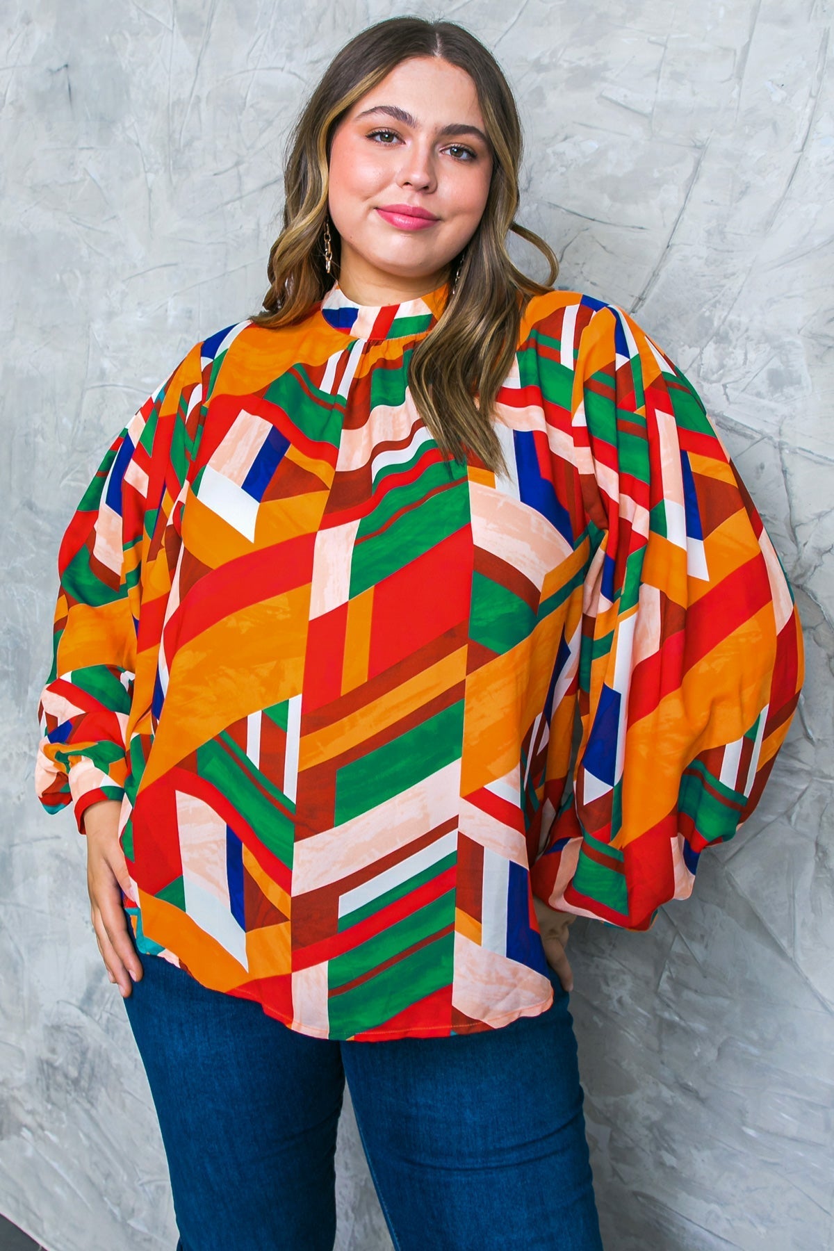 LIGHT UP MY LIFE WOVEN TOP Flying Tomato