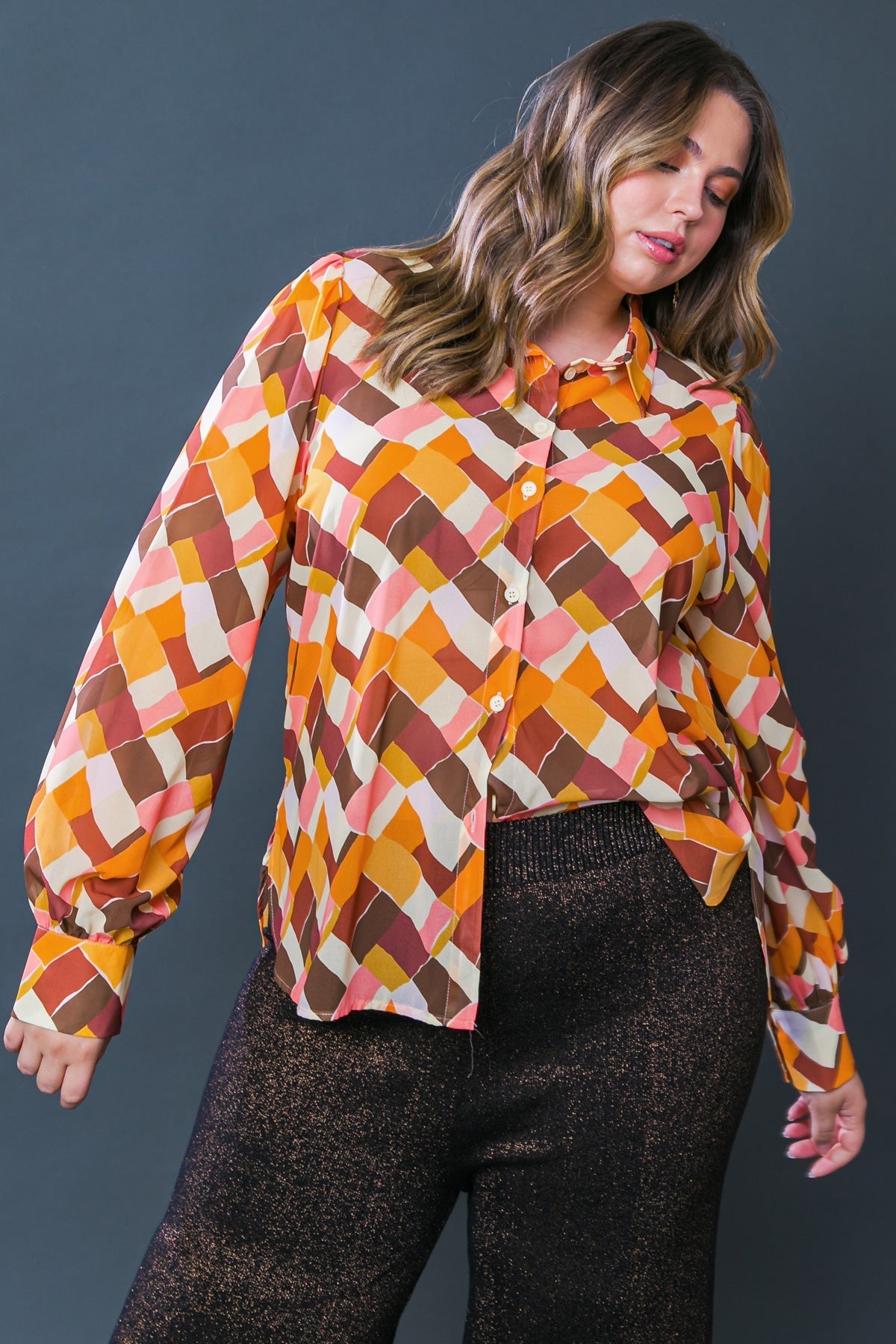 ENJOY EACH DAY WOVEN TOP Flying Tomato