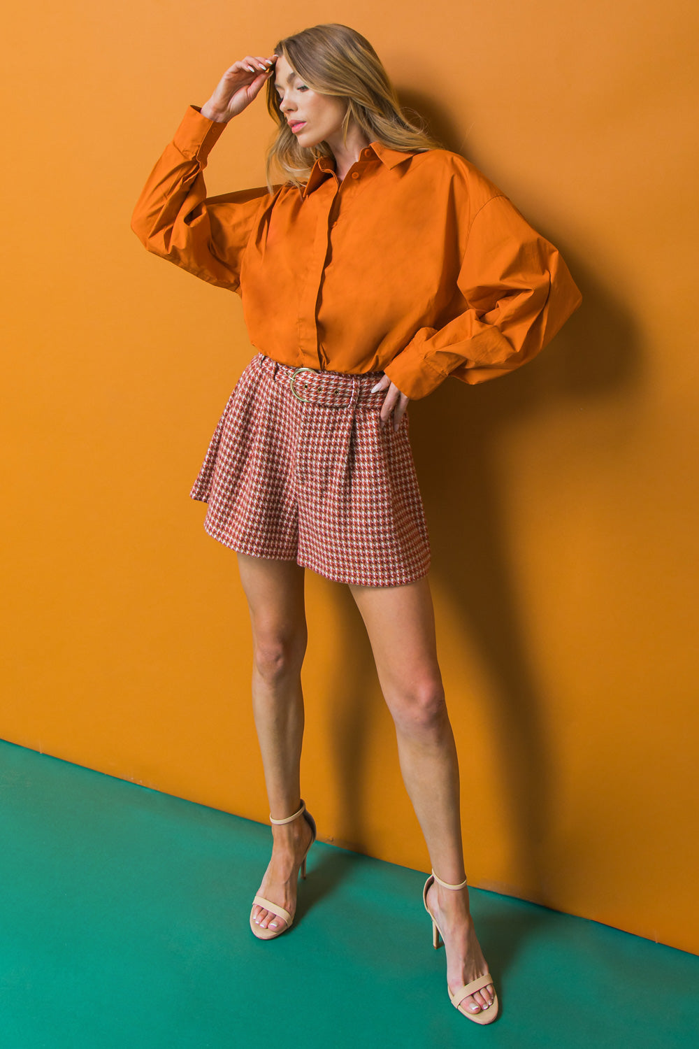 LIVING FOR FRIDAY TWEED SHORTS Flying Tomato