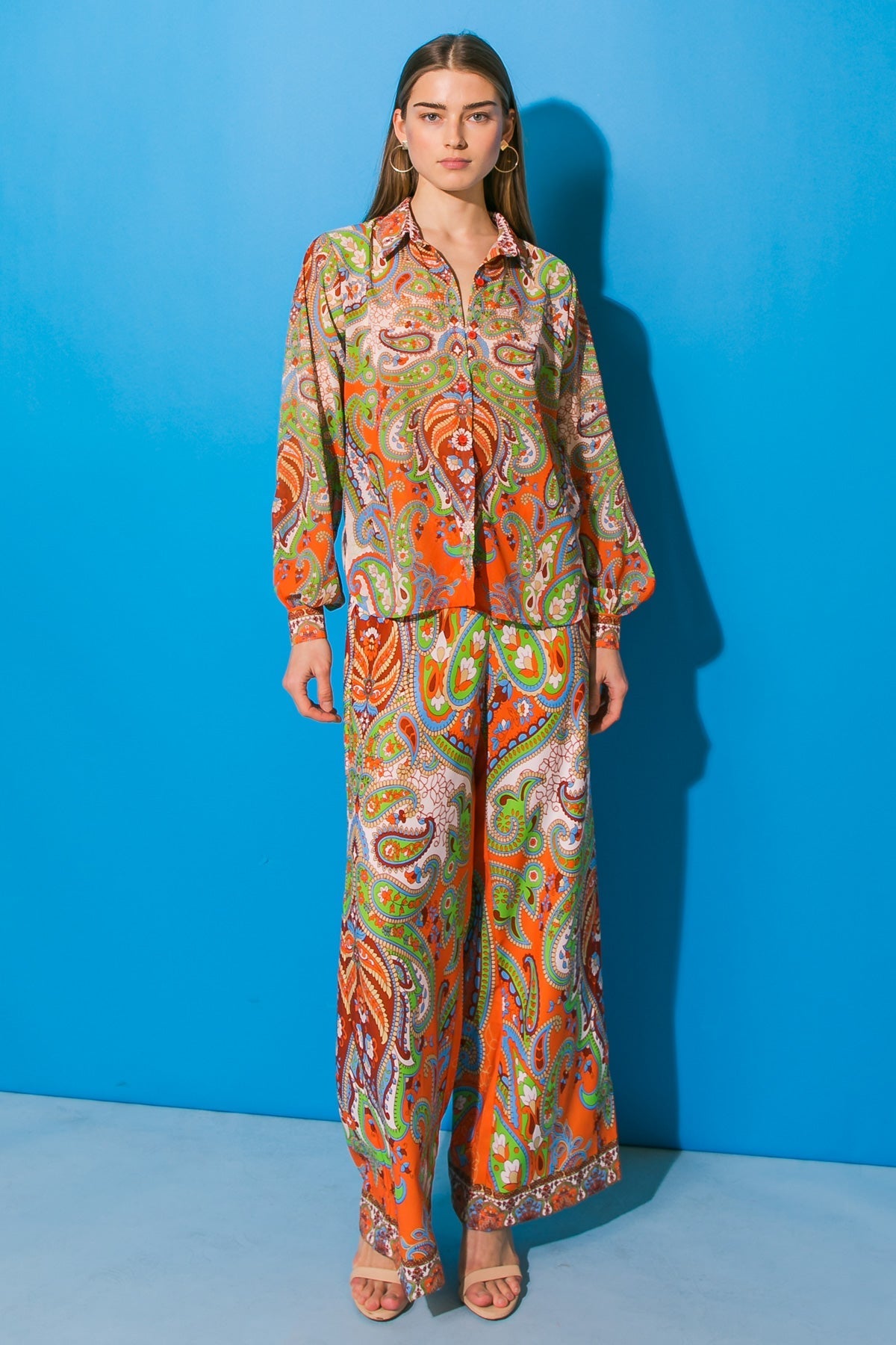 IN A GOOD PLACE WOVEN PANTS Flying Tomato