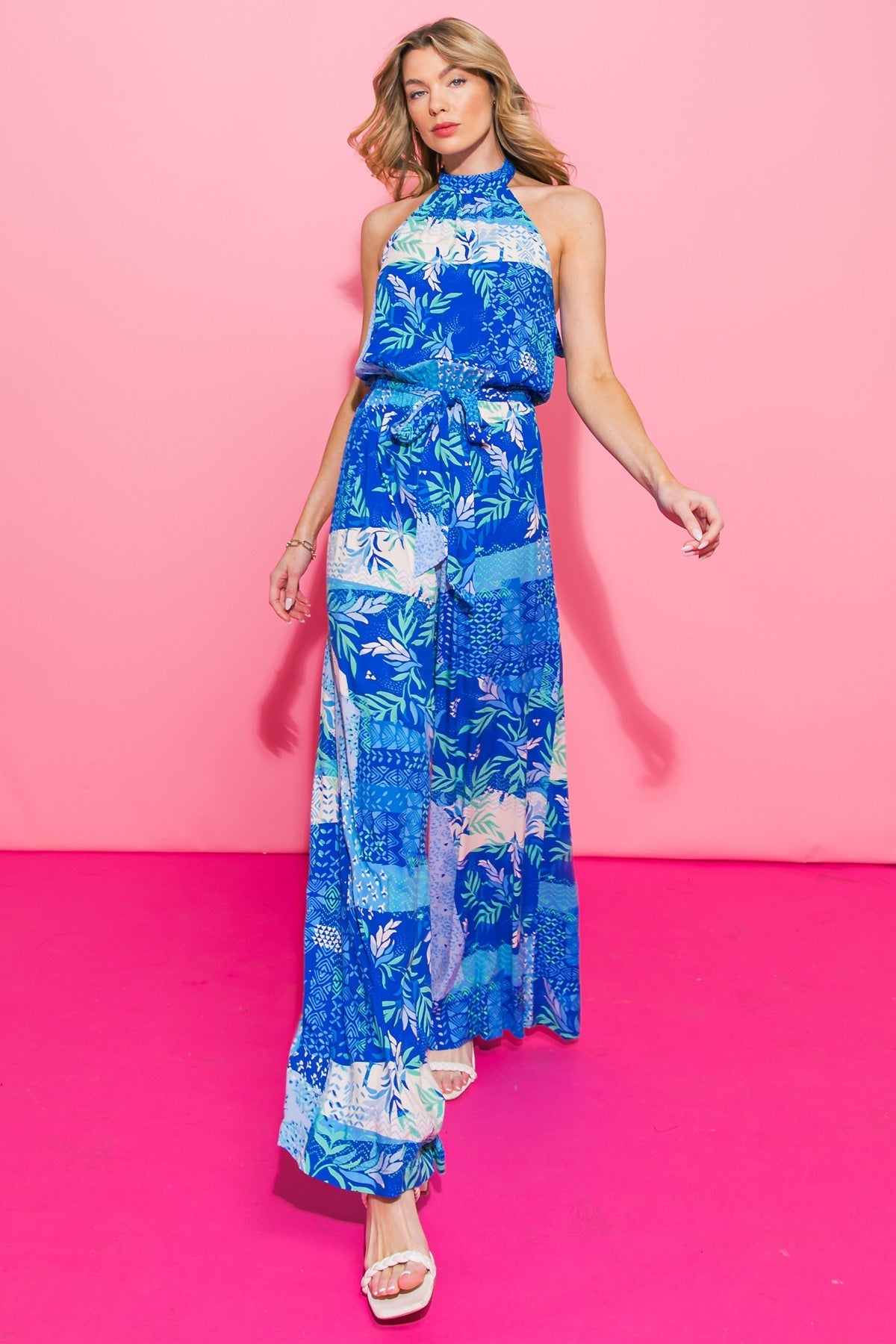 KISS ME MORE WOVEN JUMPSUIT Flying Tomato