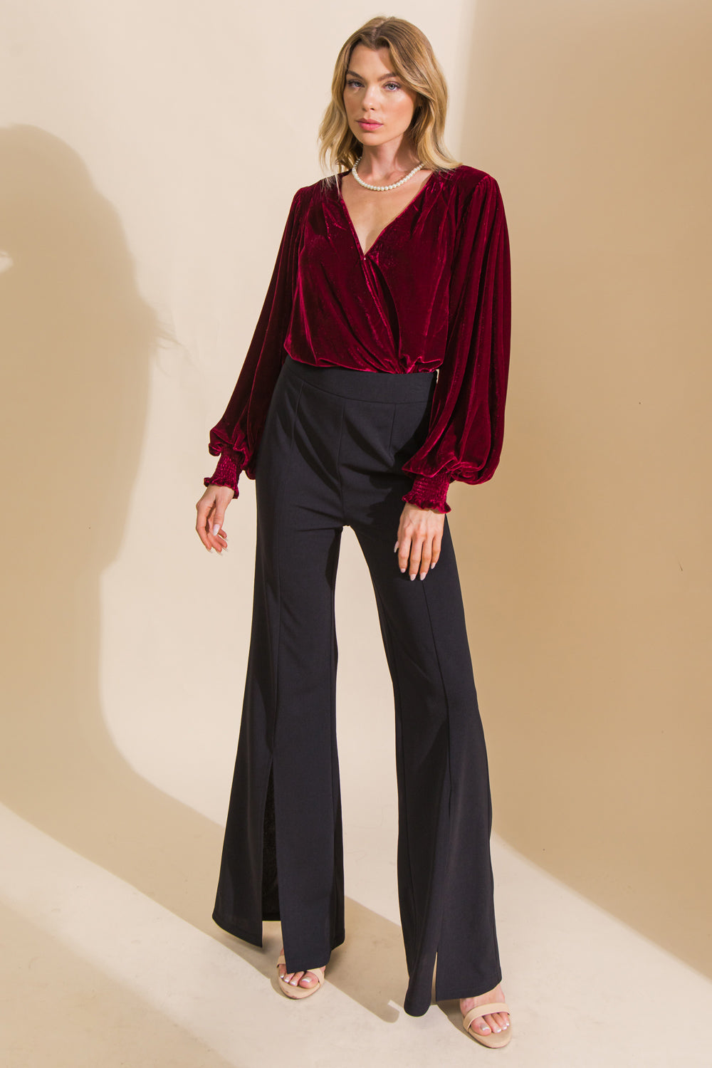 LIKE NO OTHER VELVET BODYSUIT Flying Tomato