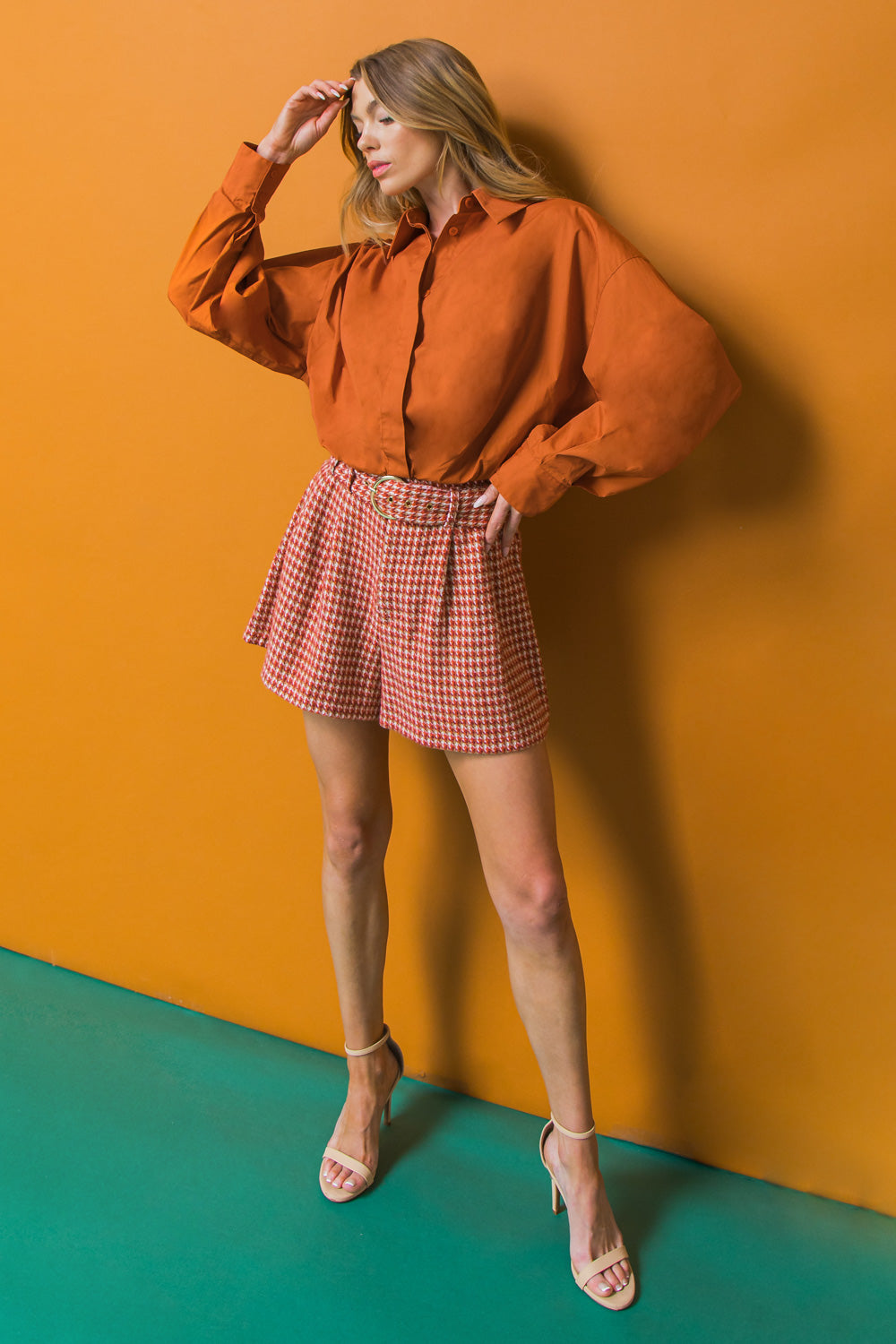 STATE OF SUCCESS POPLIN TOP Flying Tomato