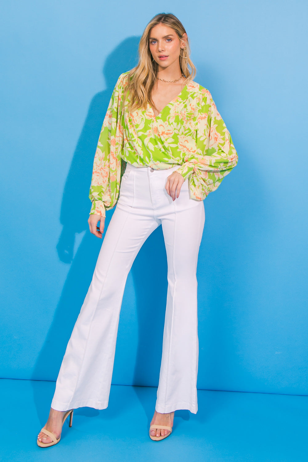 SWEET NOTHINGS WOVEN BODYSUIT Flying Tomato