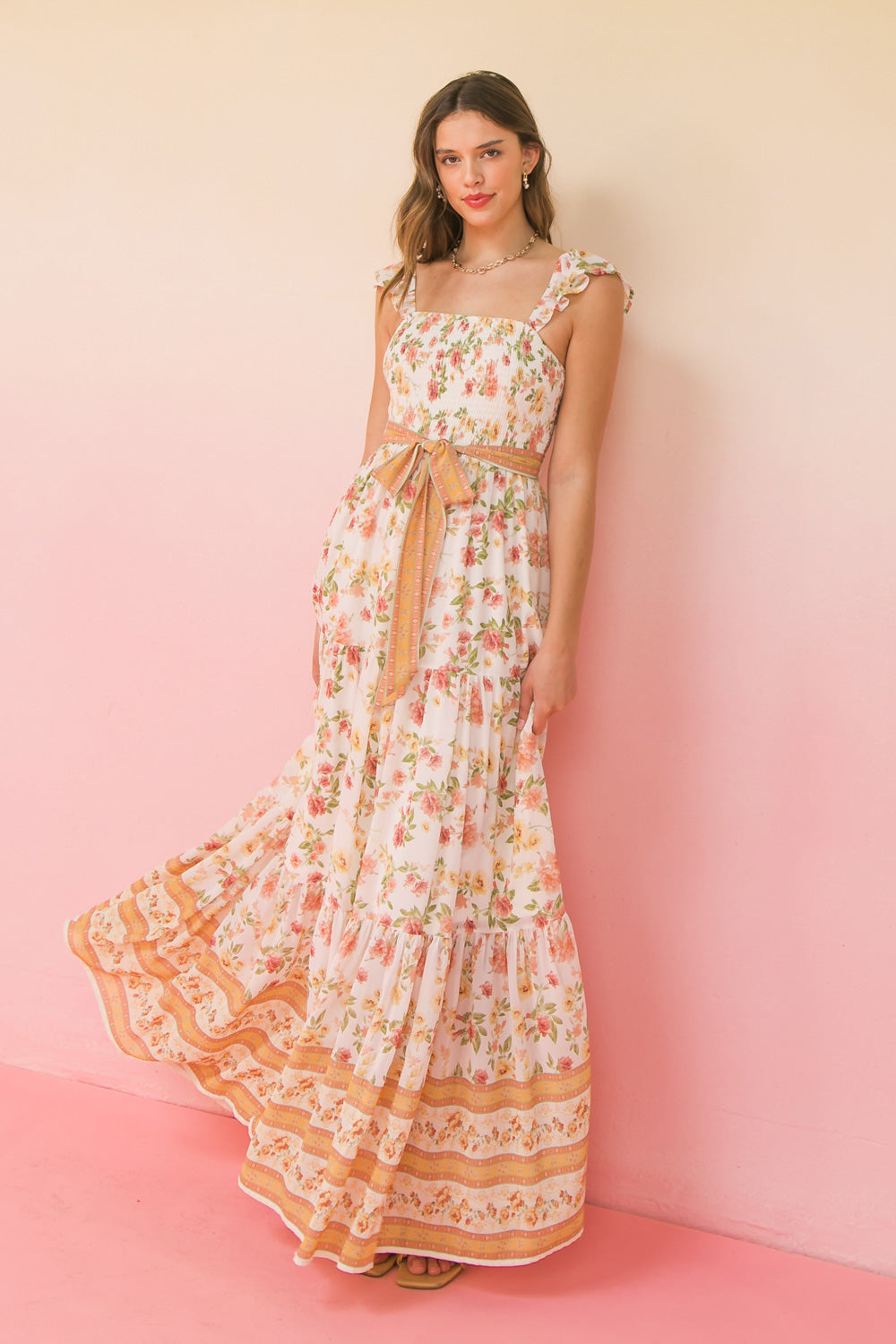 SHINE LIKE THE SUN MAXI DRESS Flying Tomato